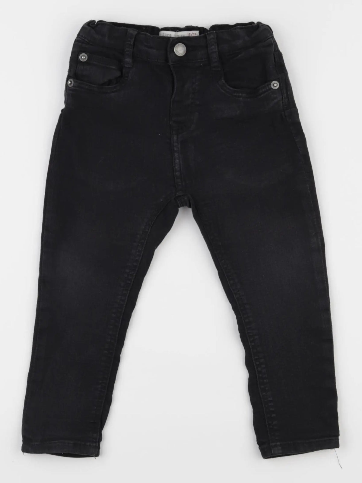 Zara - jean noir - 12/18 mois