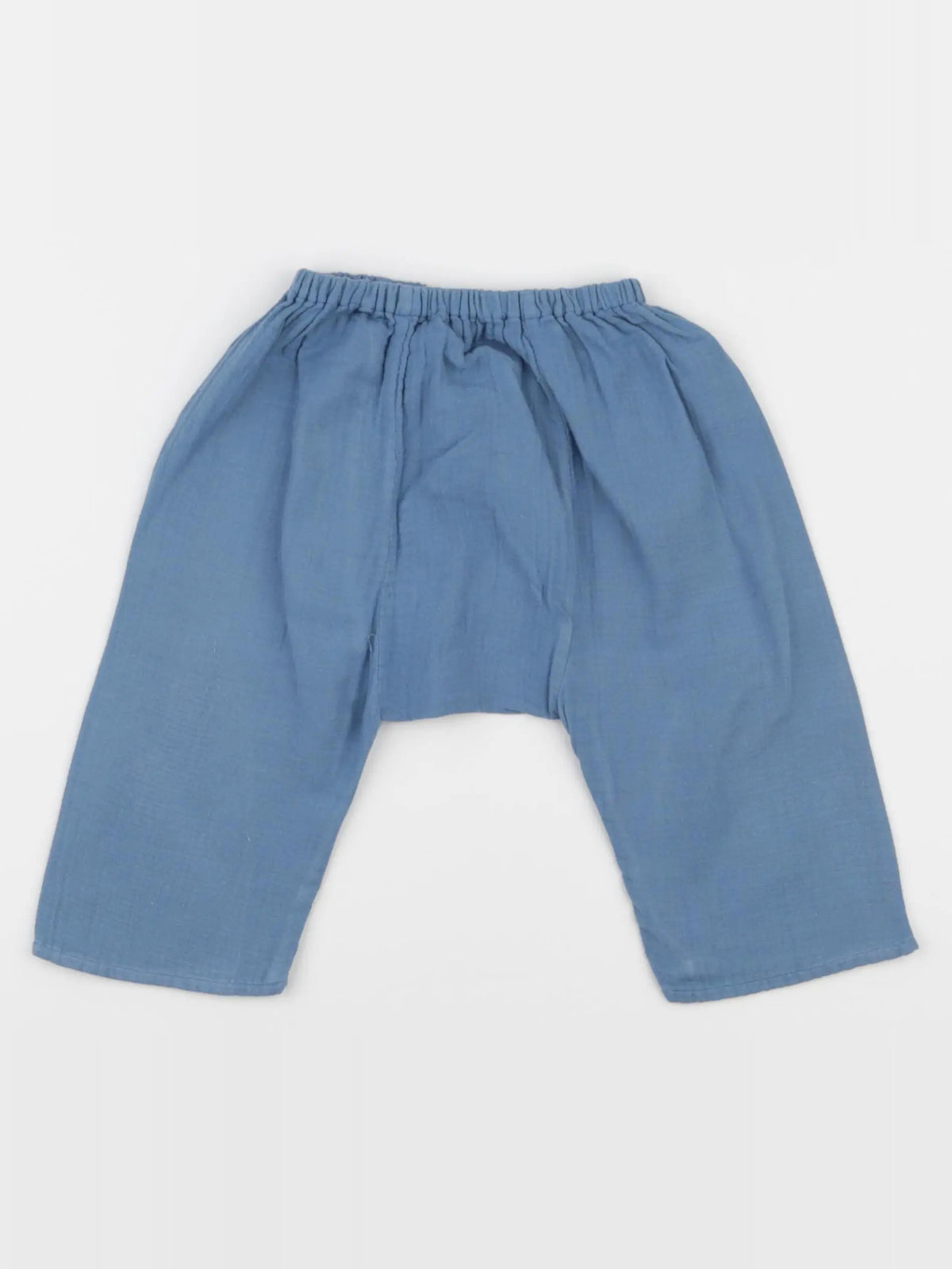 Bonton - sarouel bleu - 12 mois