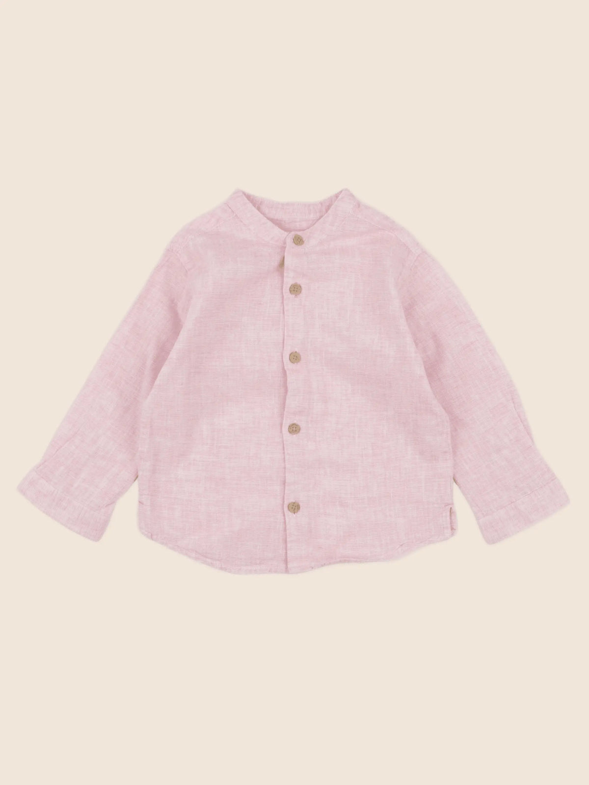 Zara - chemise rose - 12/18 mois