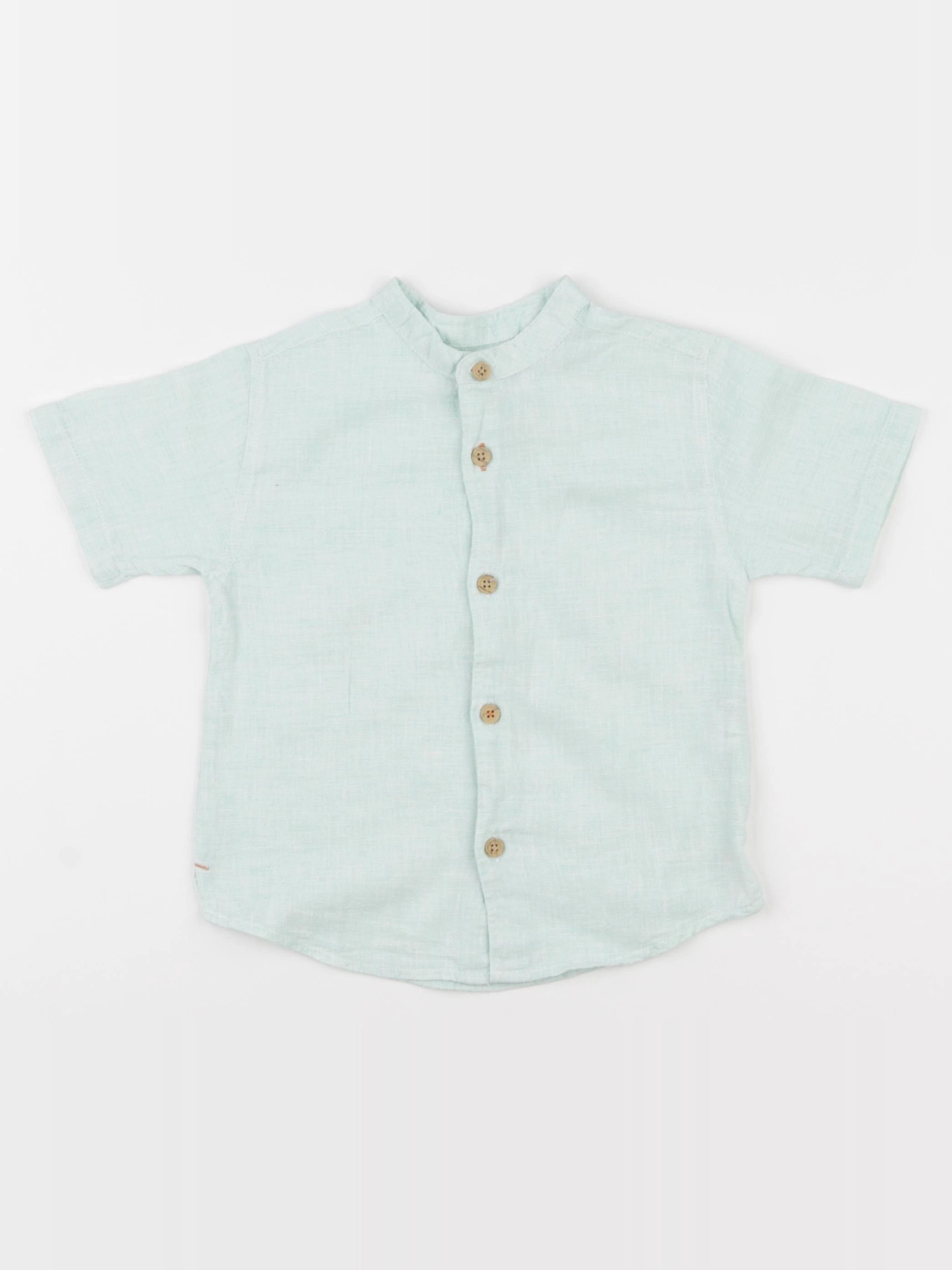 Zara - chemise bleu - 12/18 mois