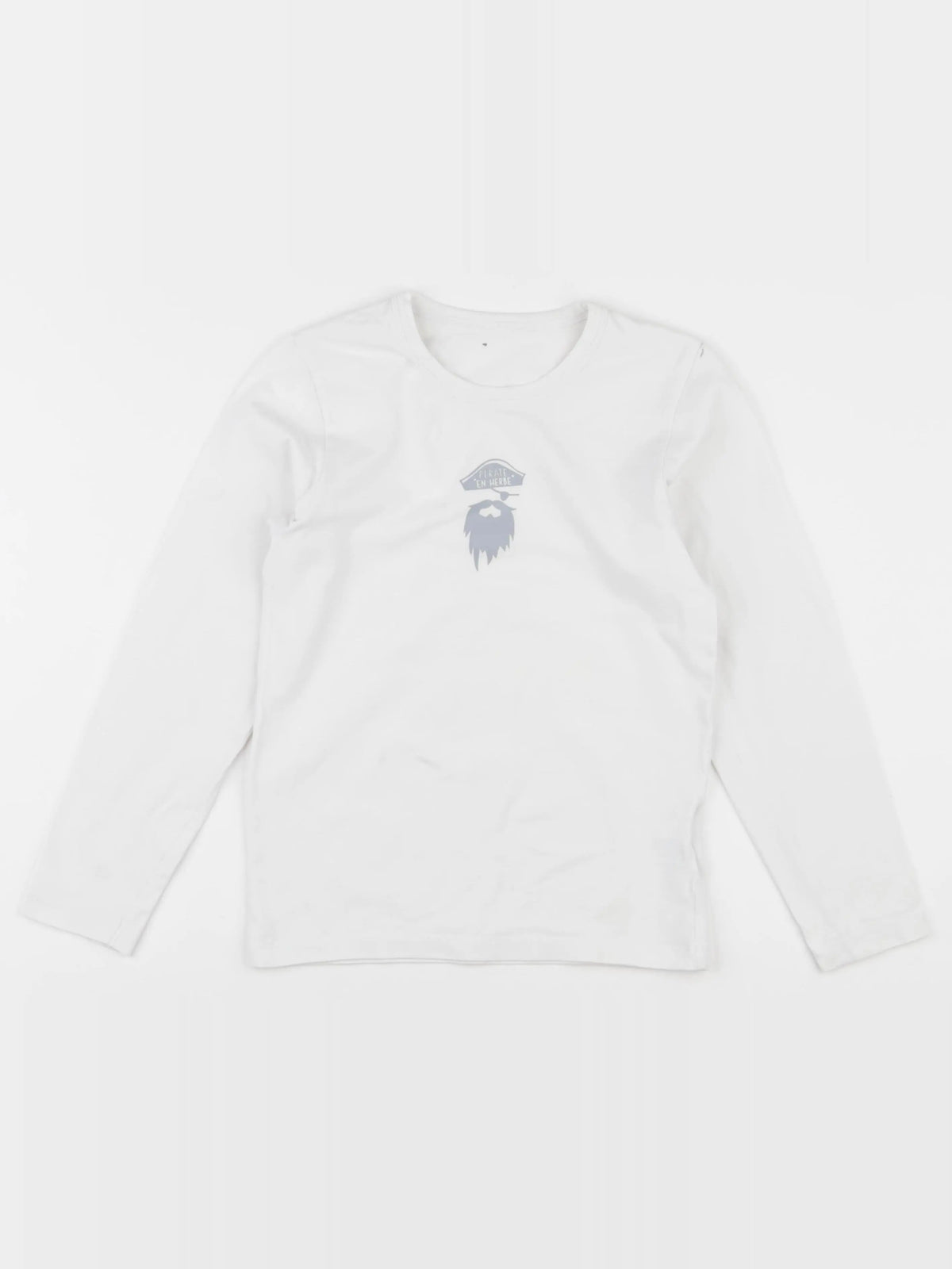 Vertbaudet - tee-shirt blanc - 10 ans