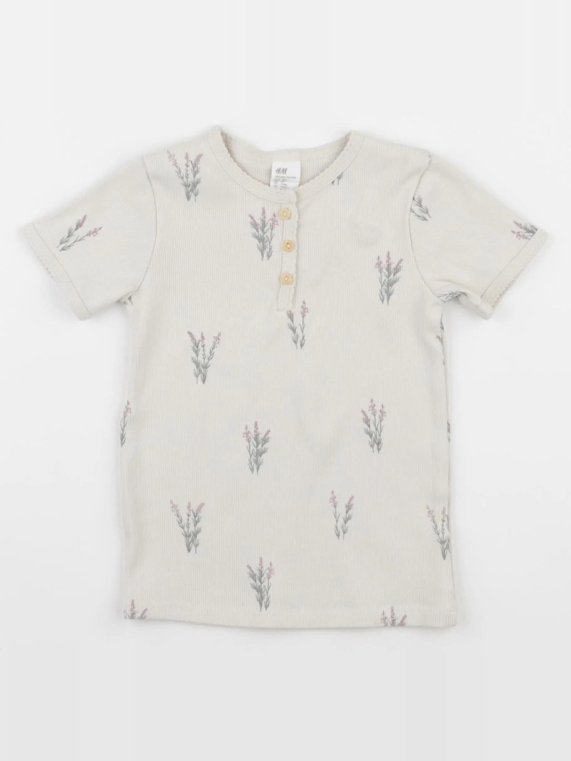 H&M - tee-shirt multicolore - 3/4 ans