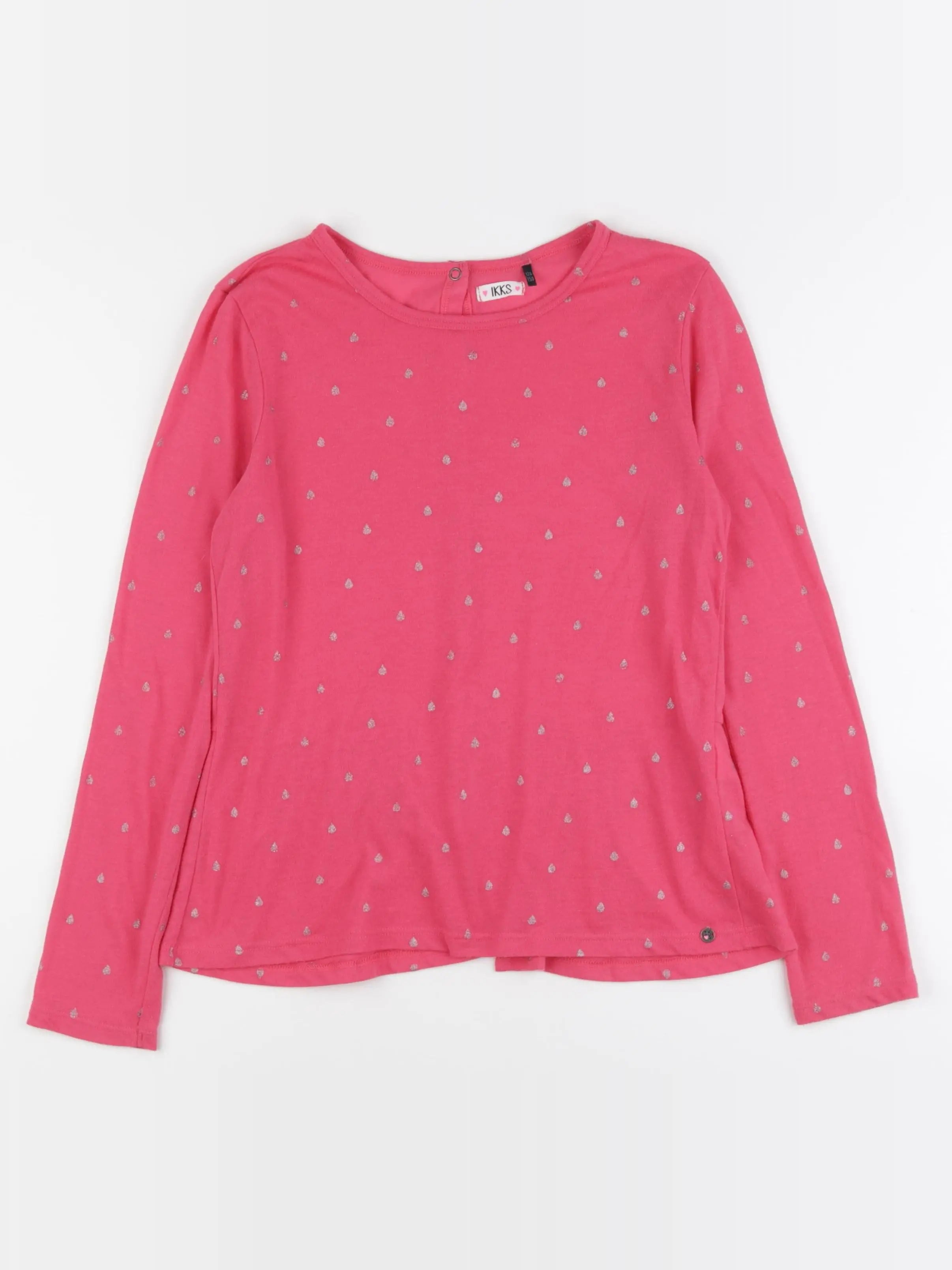 IKKS - tee-shirt rose - 12 ans
