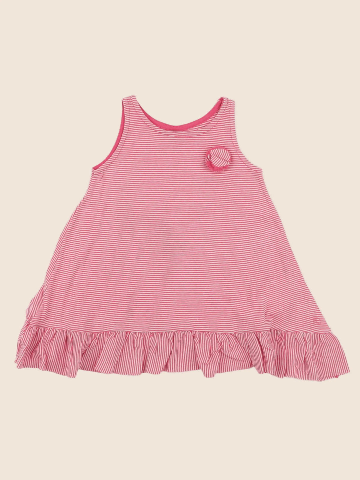 Petit Bateau - robe rose - 24 mois