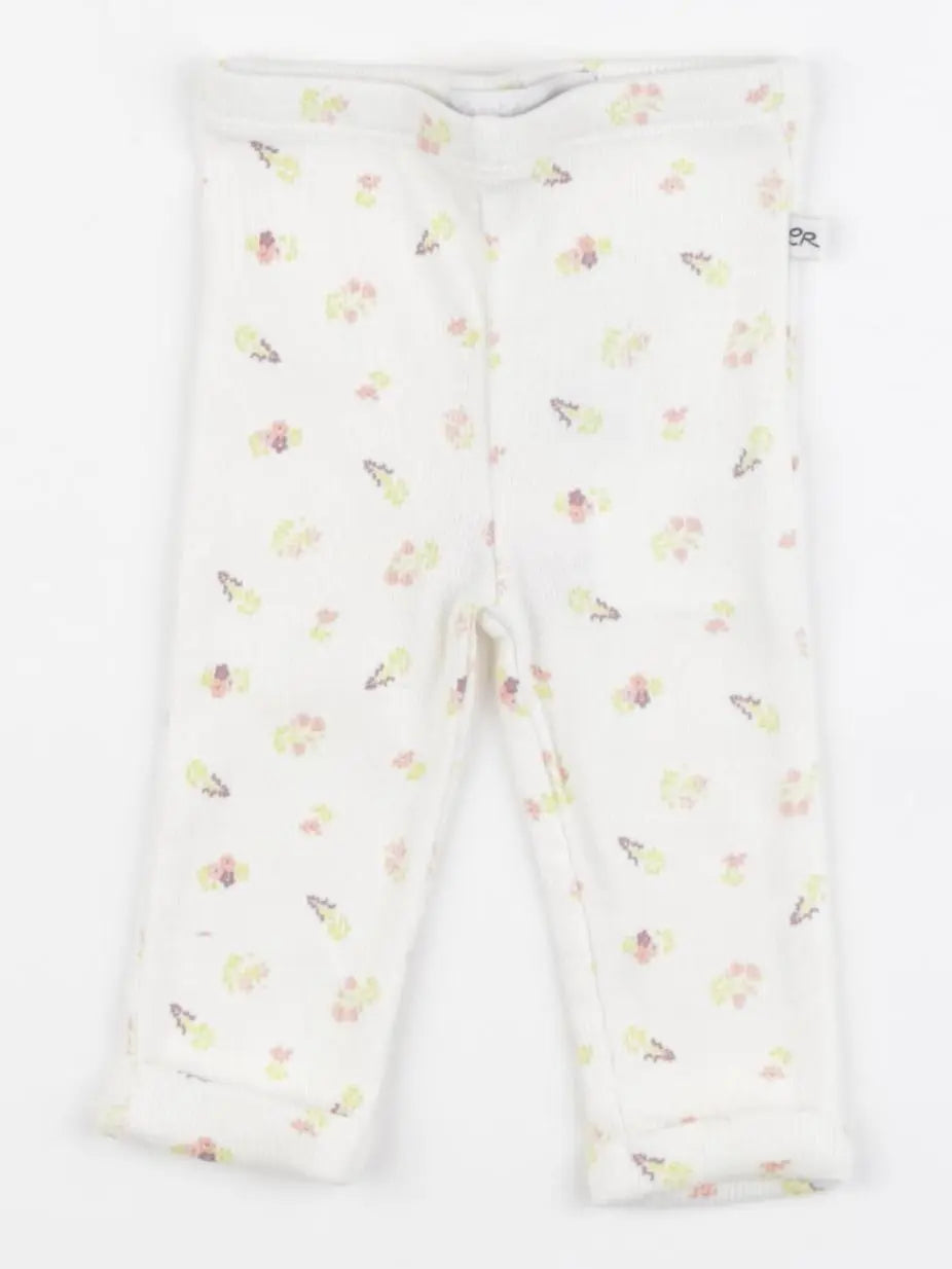 Cadet Rousselle - legging blanc - 3 mois