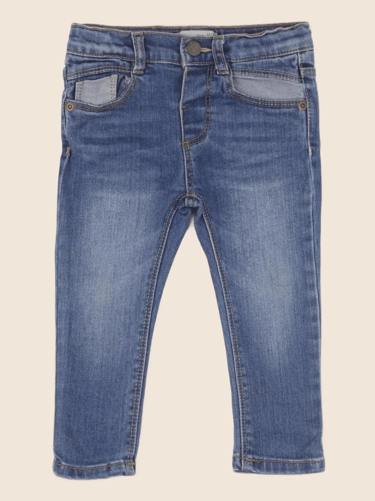 Zara - jean bleu - 12/18 mois