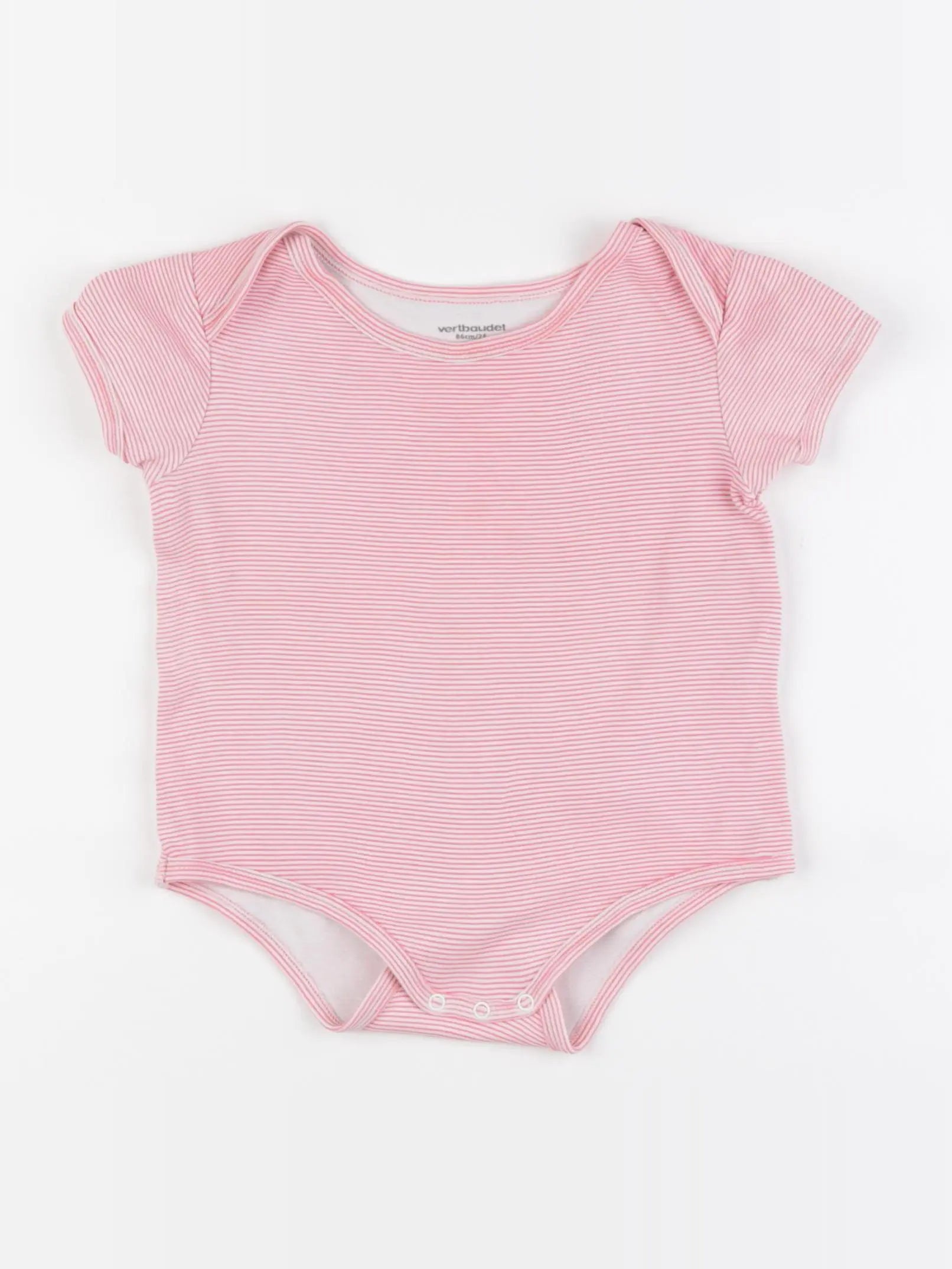 Vertbaudet - body rose - 2 ans