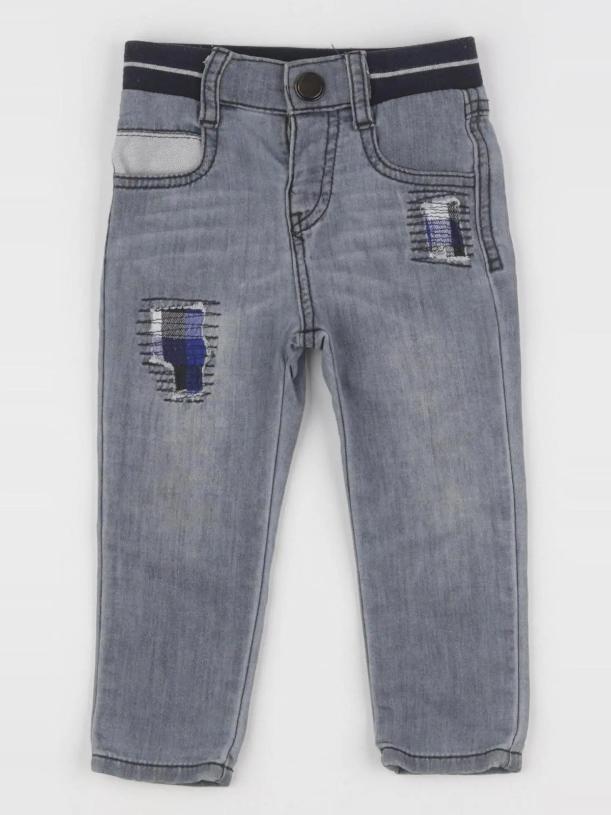 IKKS - jean gris - 18 mois