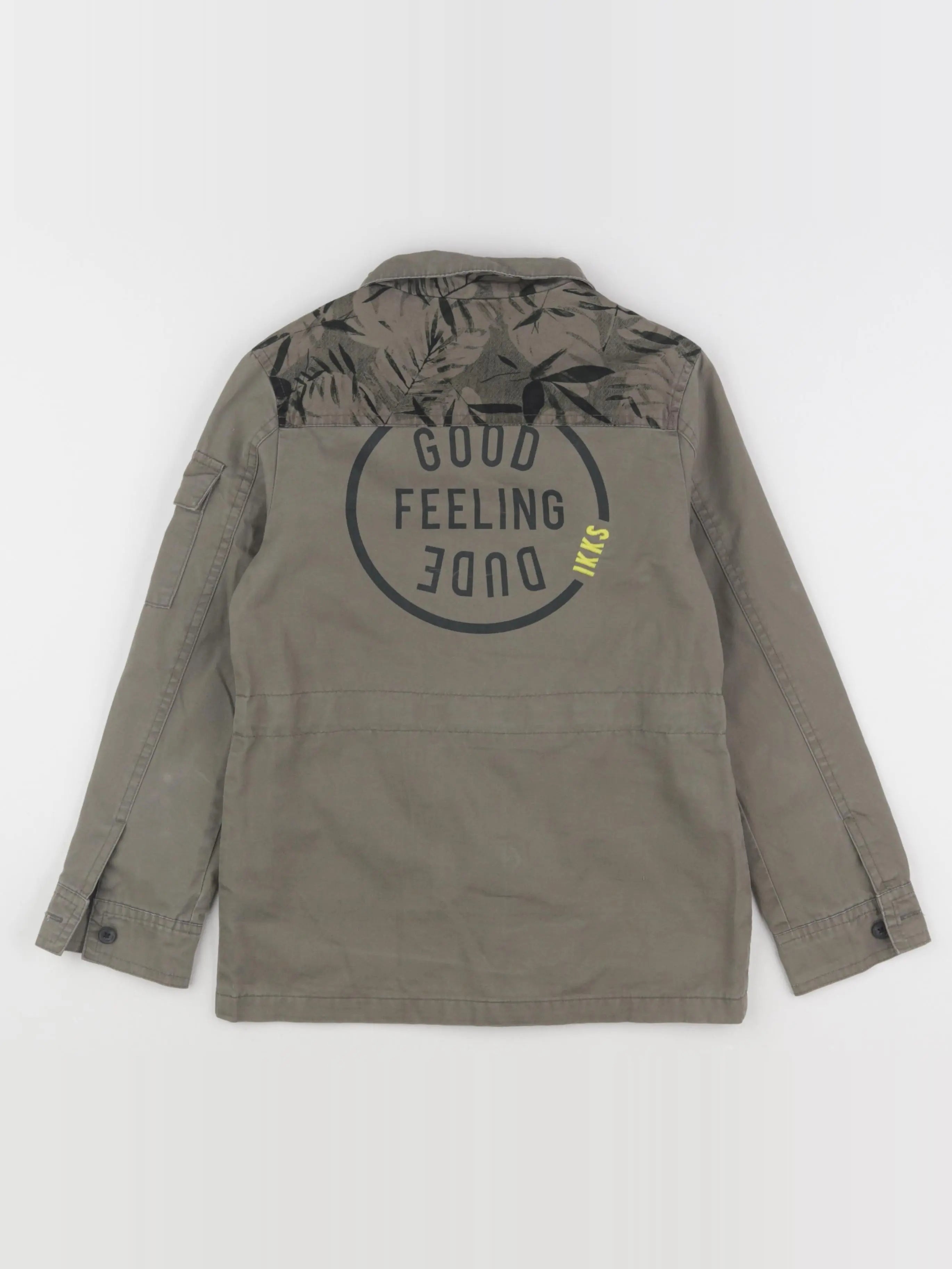 IKKS - veste vert - 8 ans