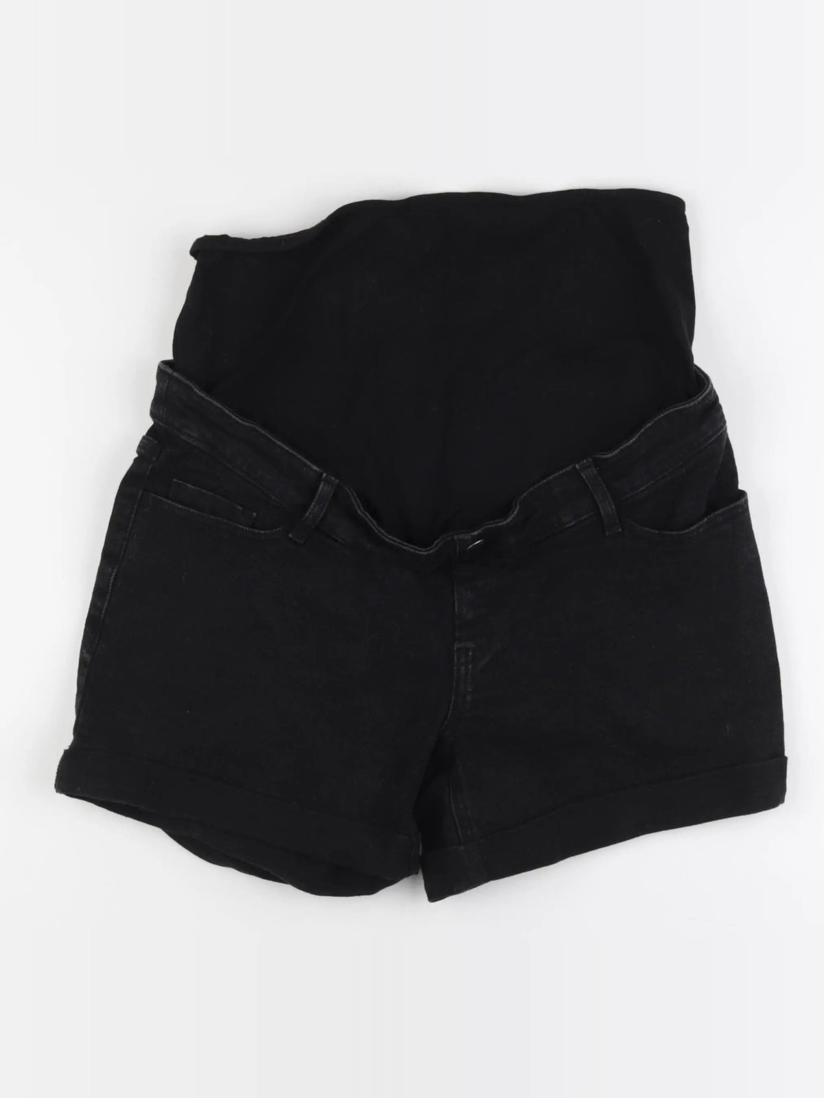 Kiabi - short grossesse noir - 38