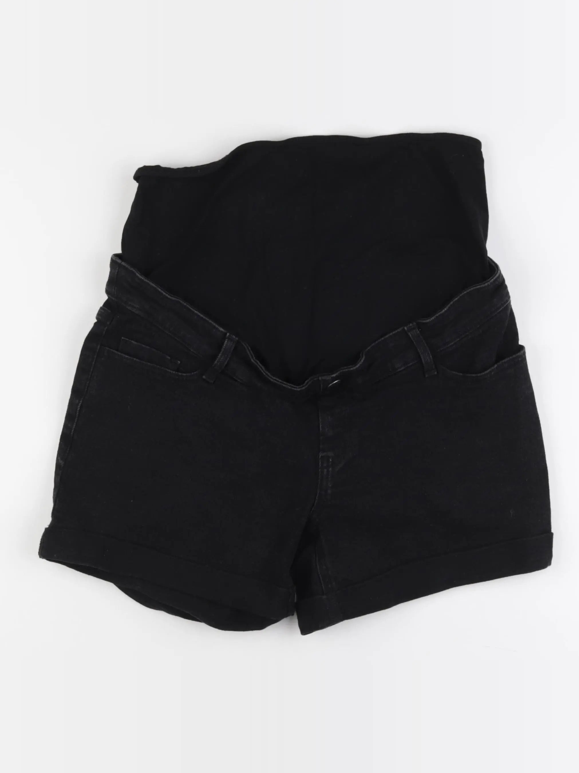 Kiabi - short grossesse noir - 38