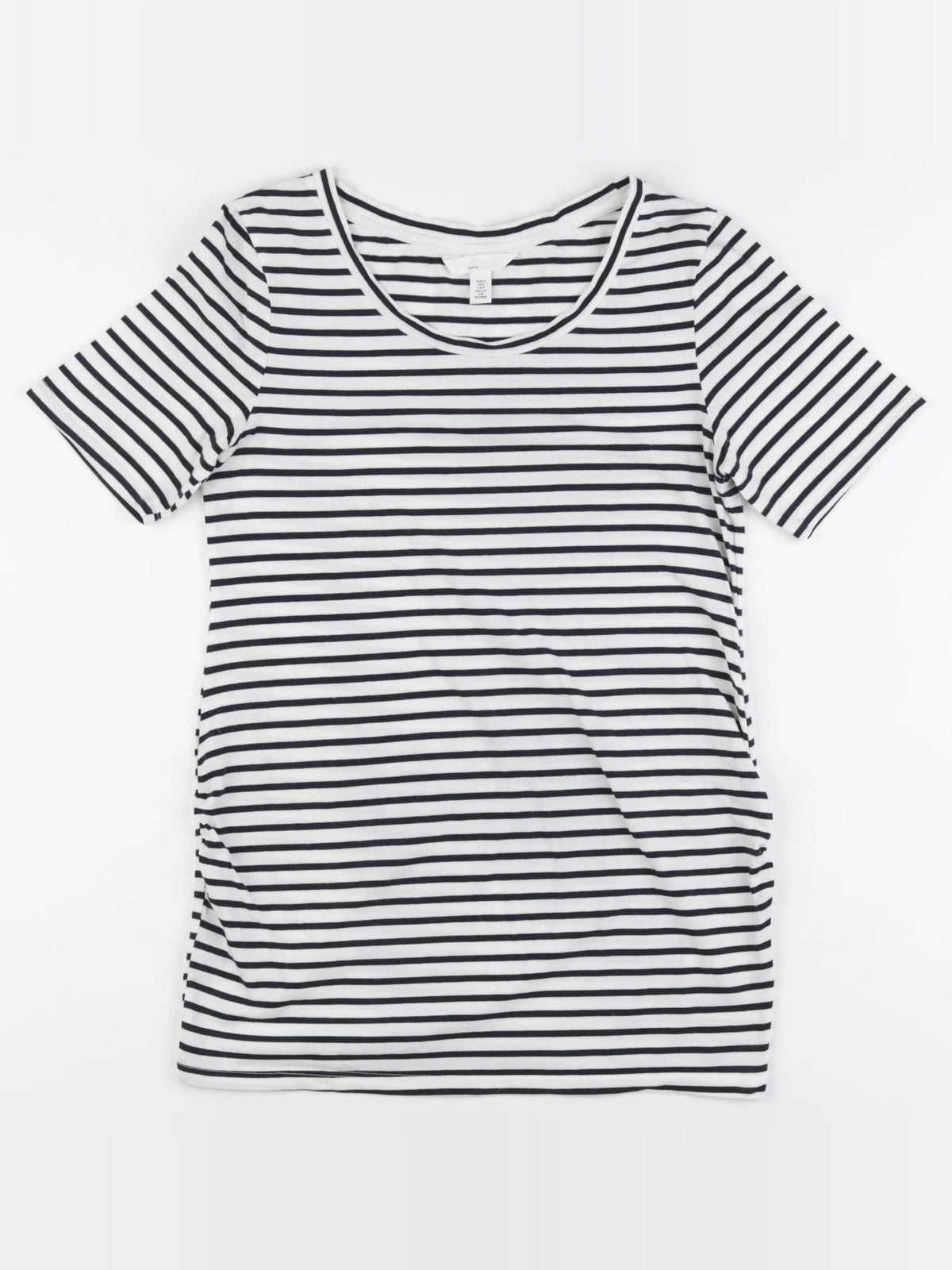 H&M - tee-shirt grossesse bleu - s