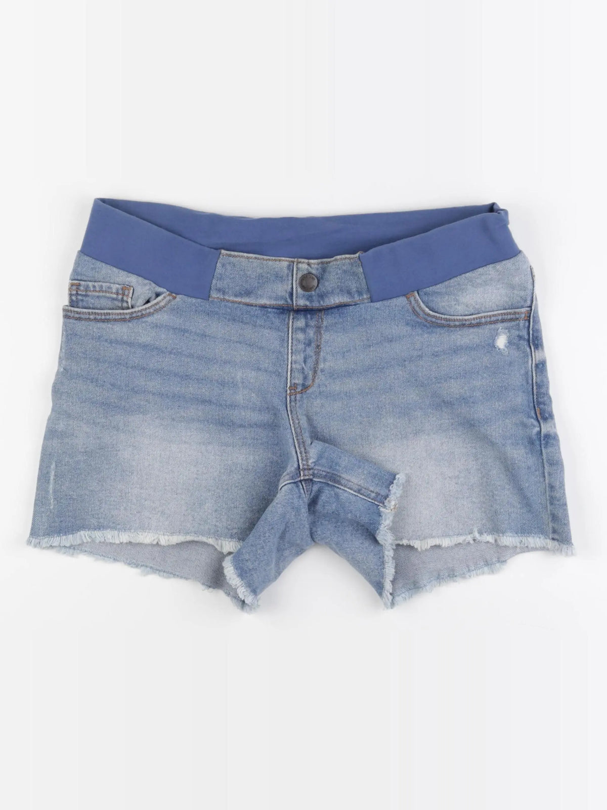 Kiabi - short grossesse bleu - 38