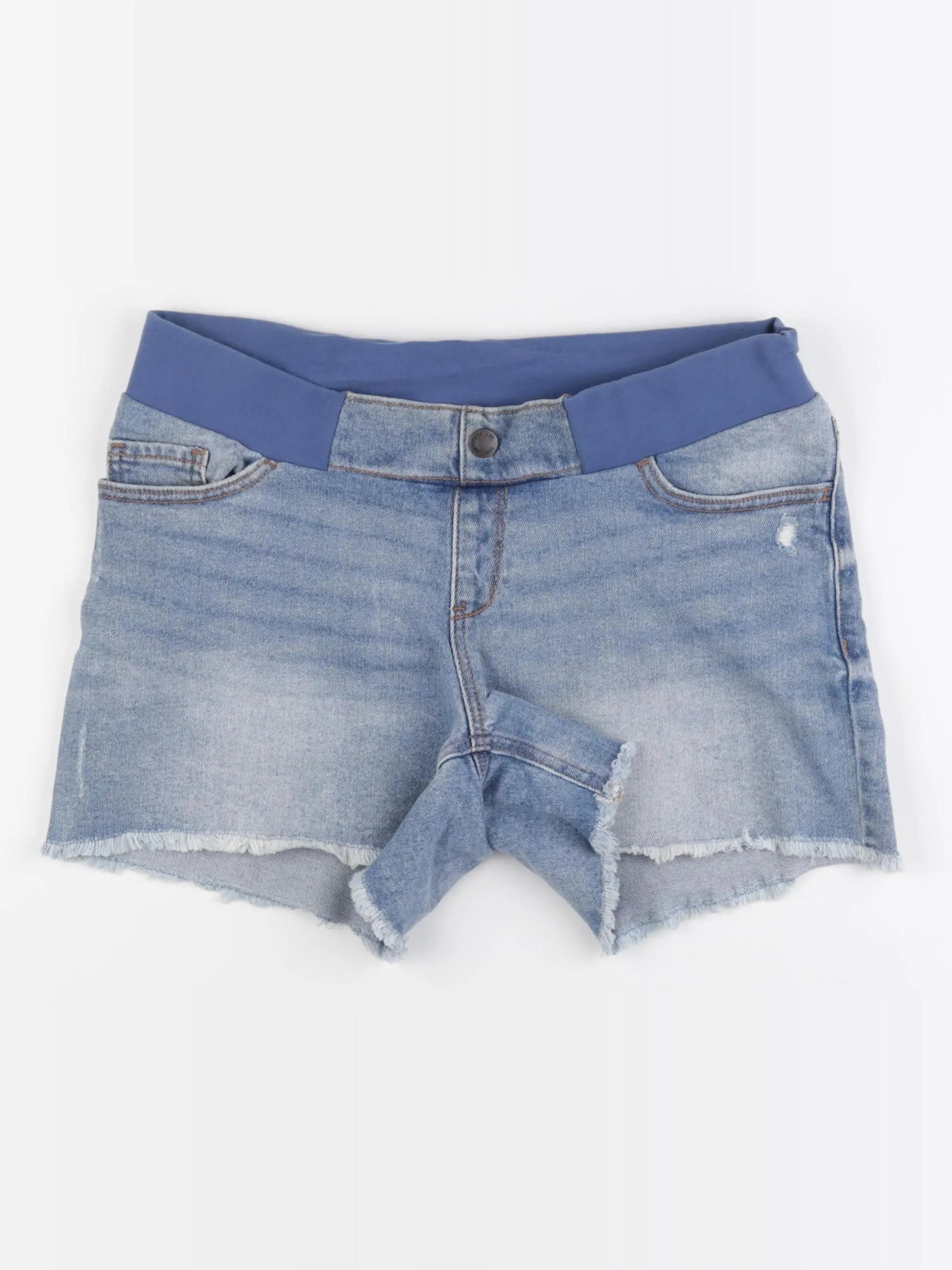 Kiabi - short grossesse bleu - 38