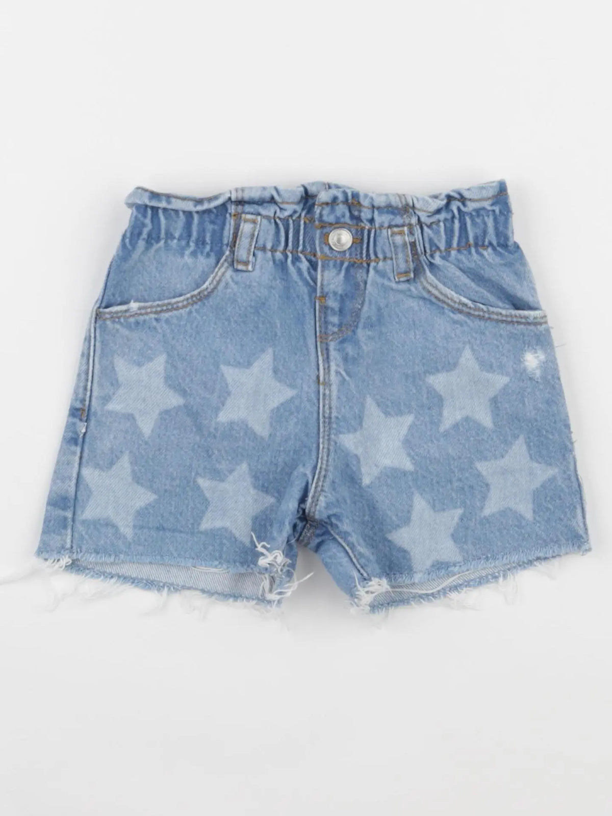 Zara - short bleu - 3/4 ans