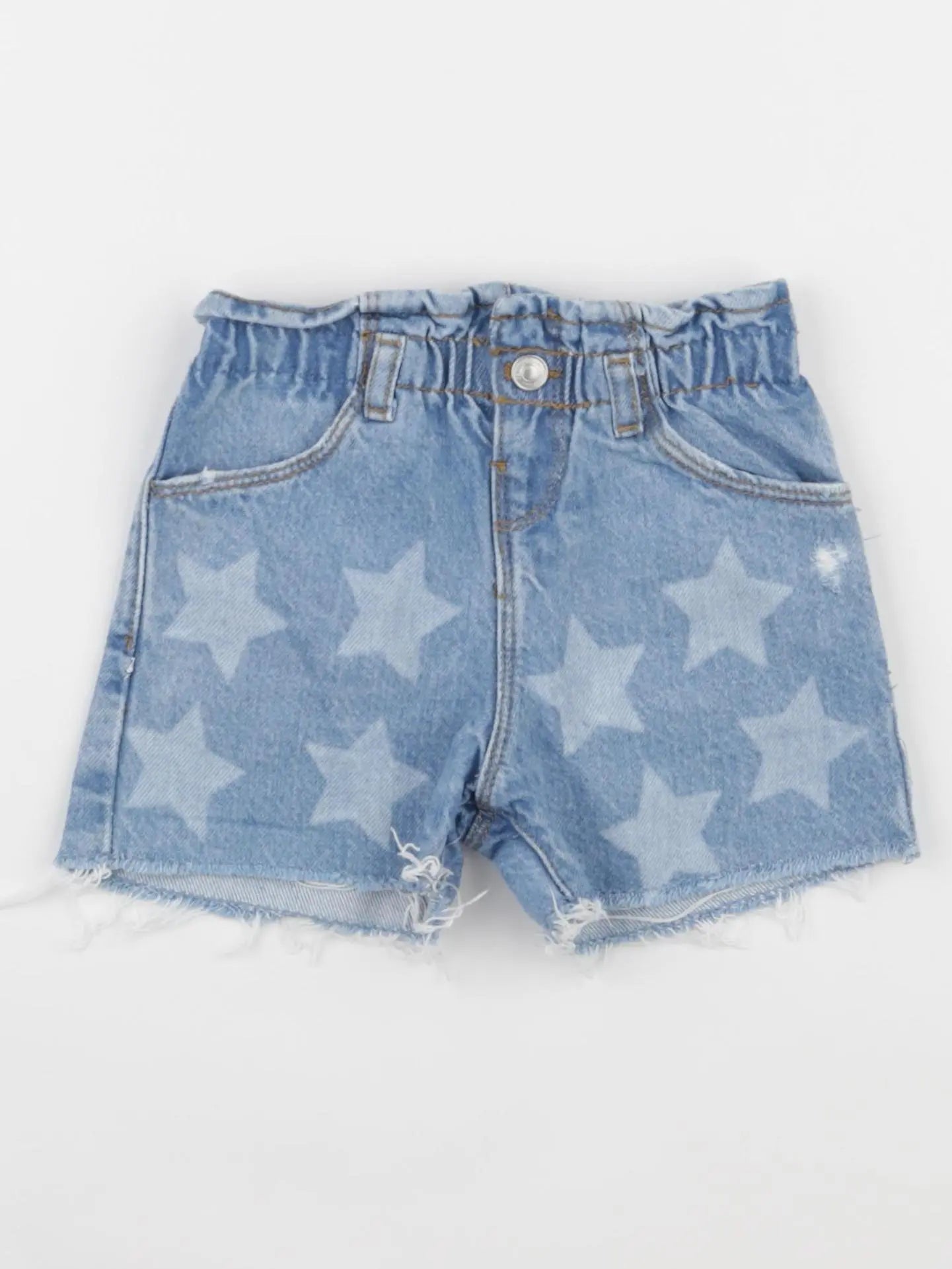 Zara - short bleu - 3/4 ans