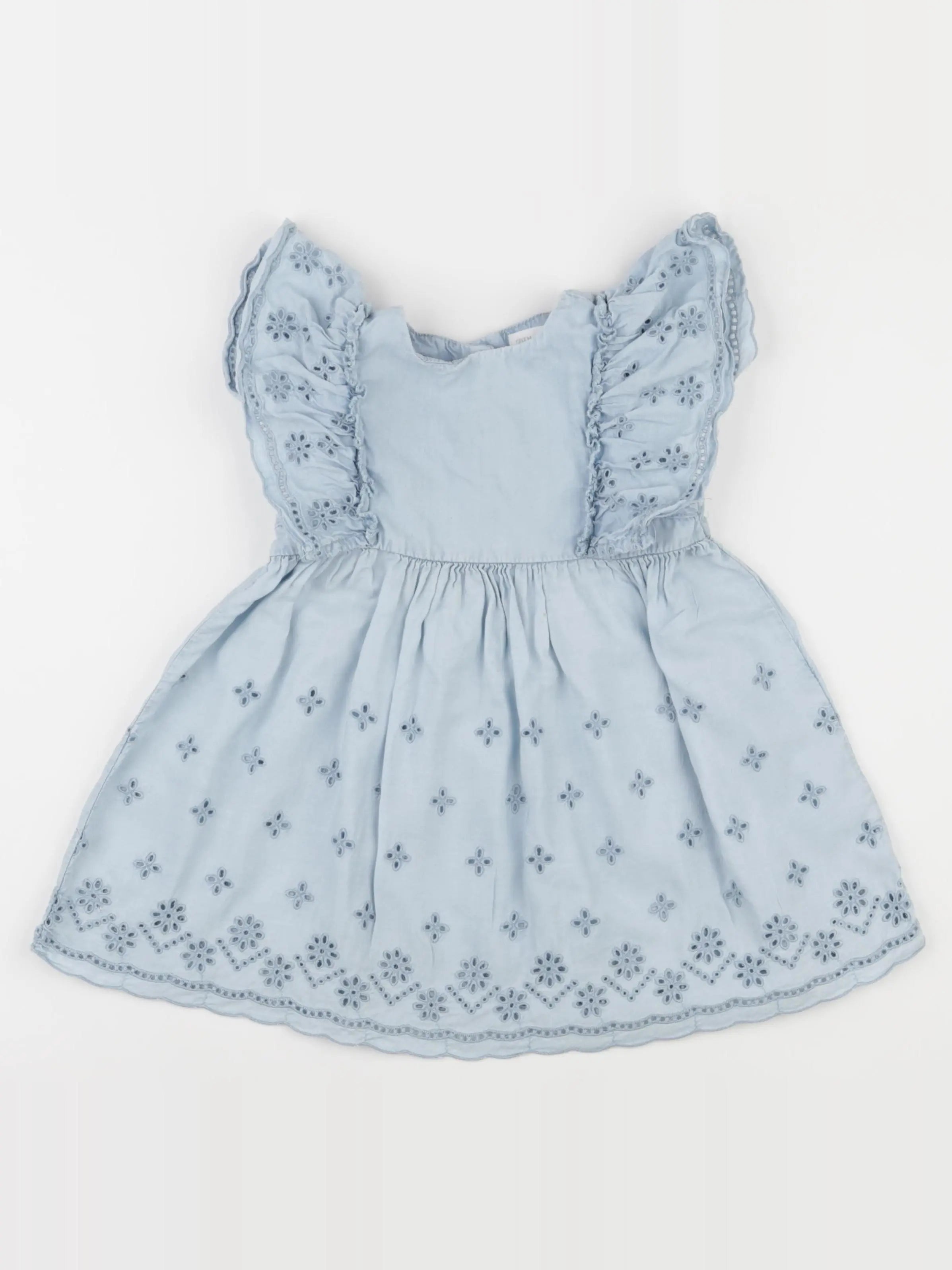 Zara - robe bleu - 18/24 mois