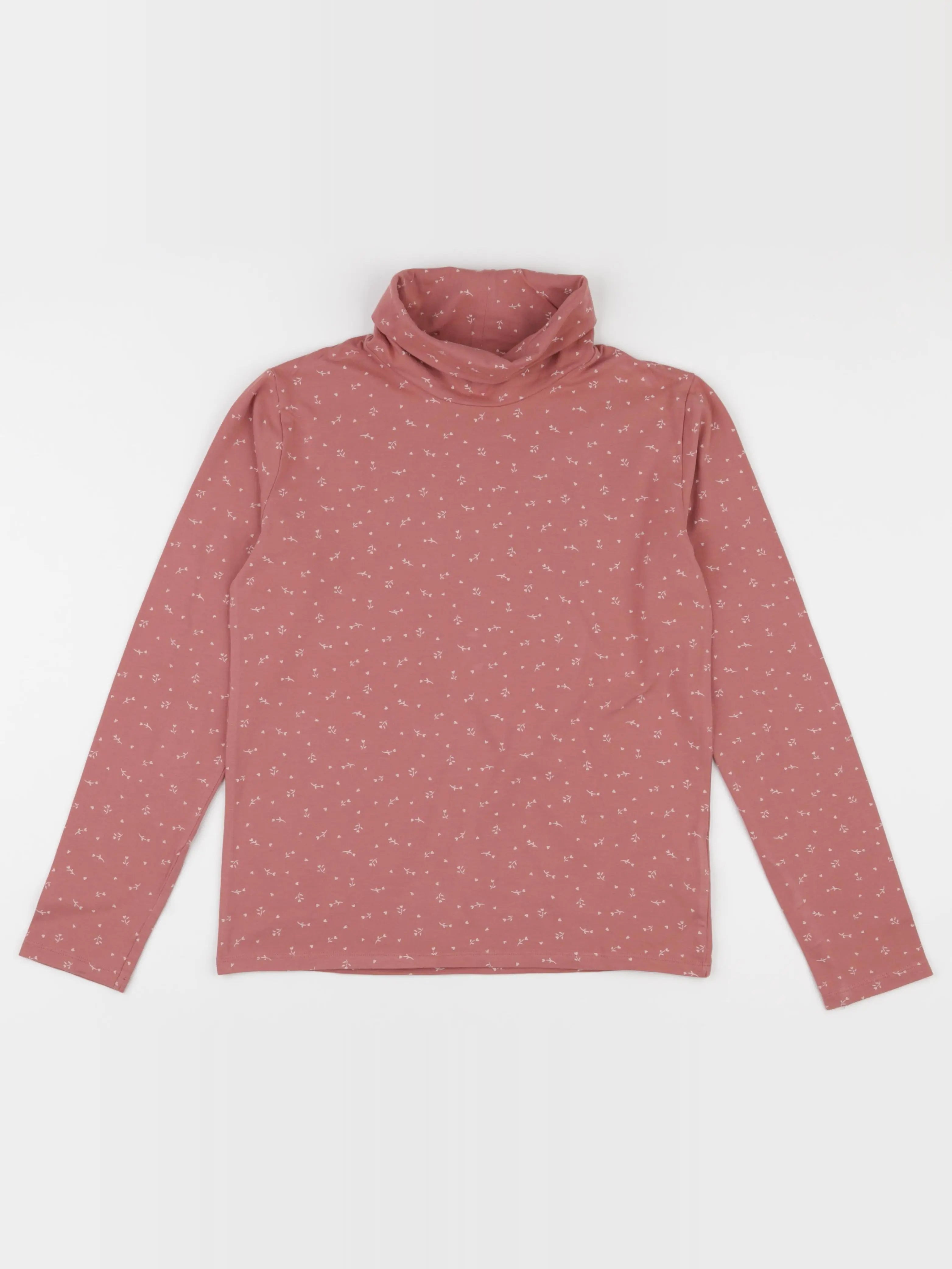 Vertbaudet - sous-pull rose - 12 ans