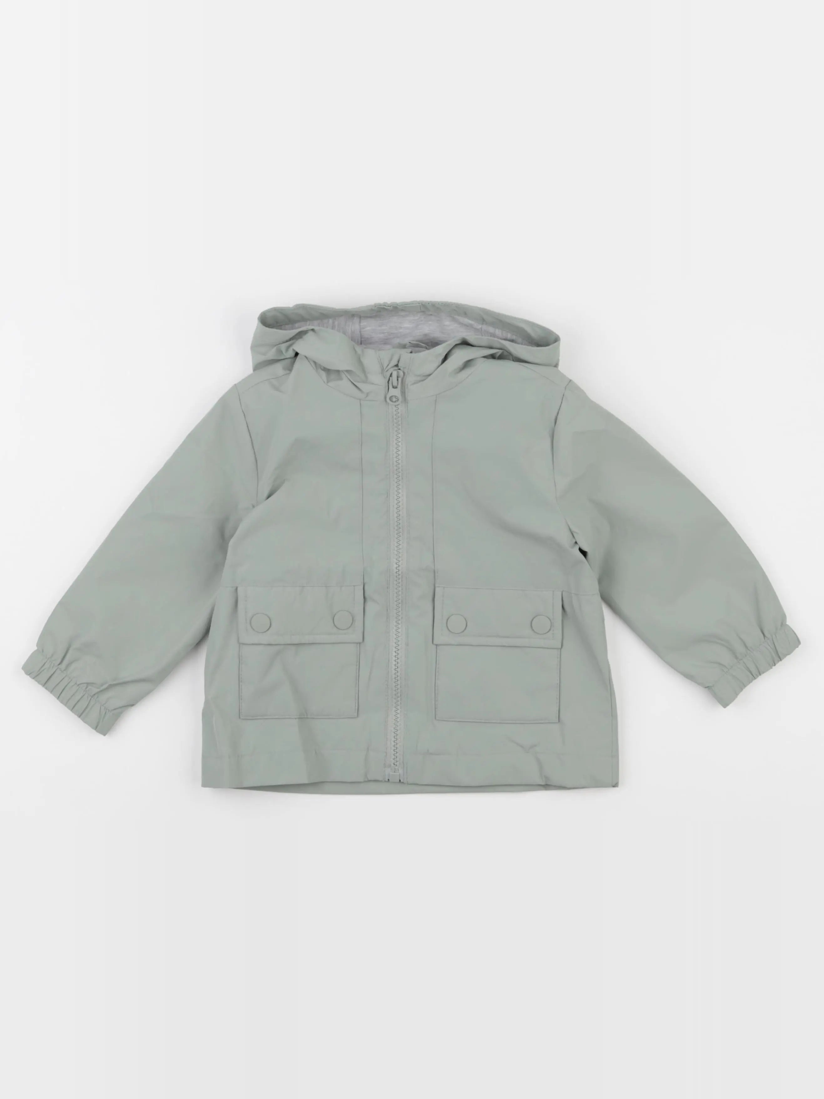 Mango - coupe-vent vert - 9/12 mois