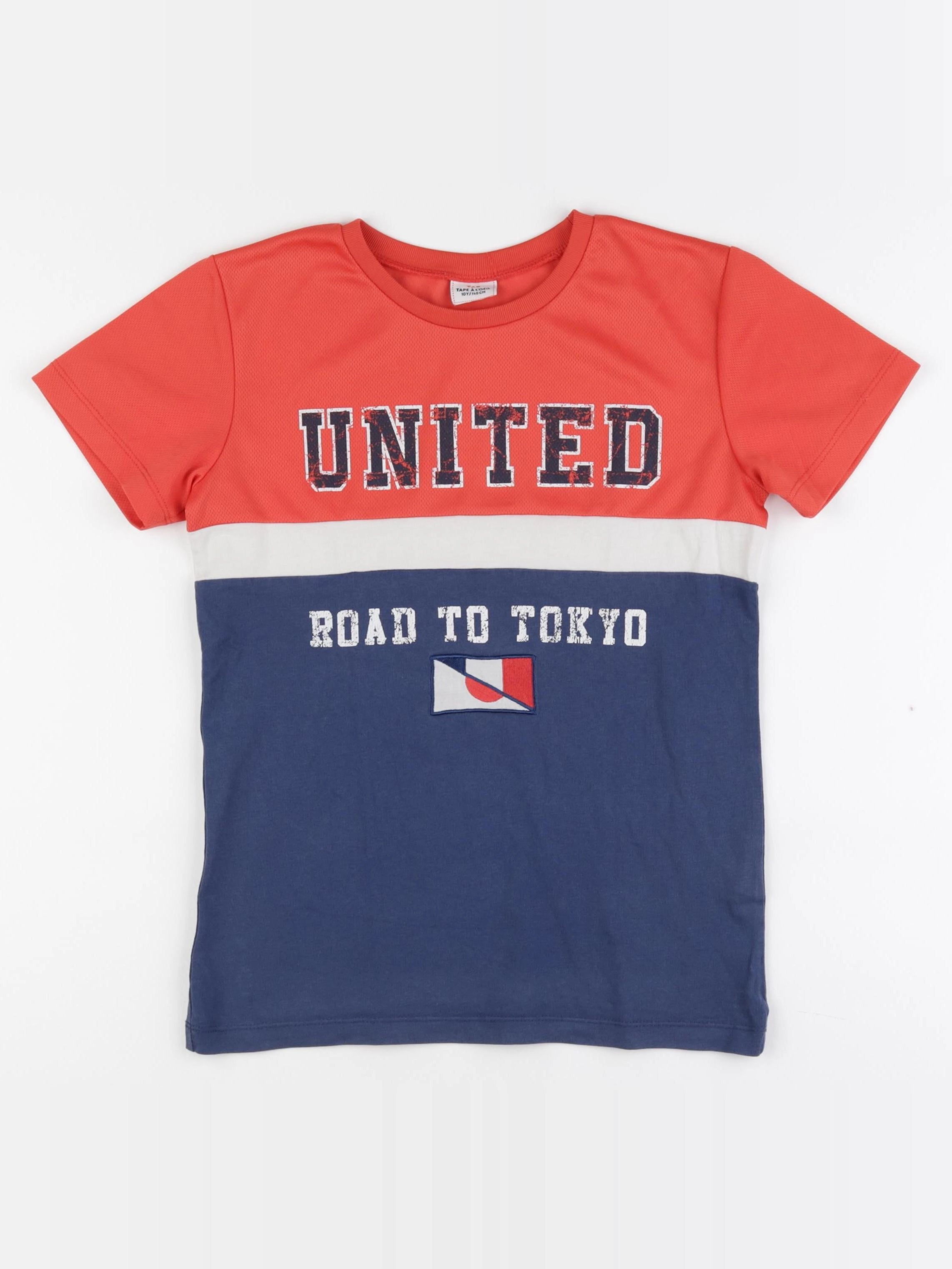 Tape à l'oeil - tee-shirt orange - 10 ans