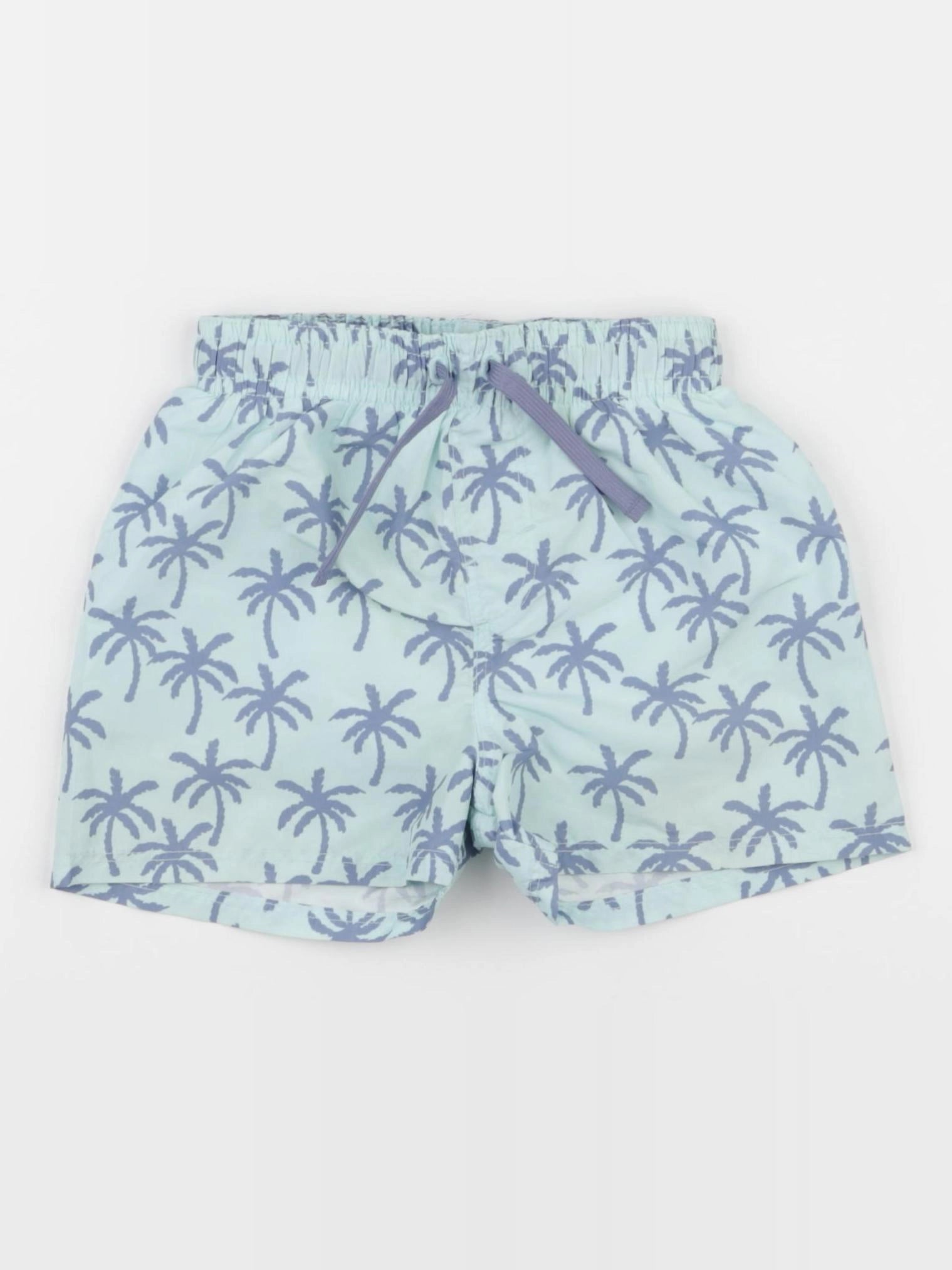 H&M - maillot de bain bleu - 1 an à 2 ans