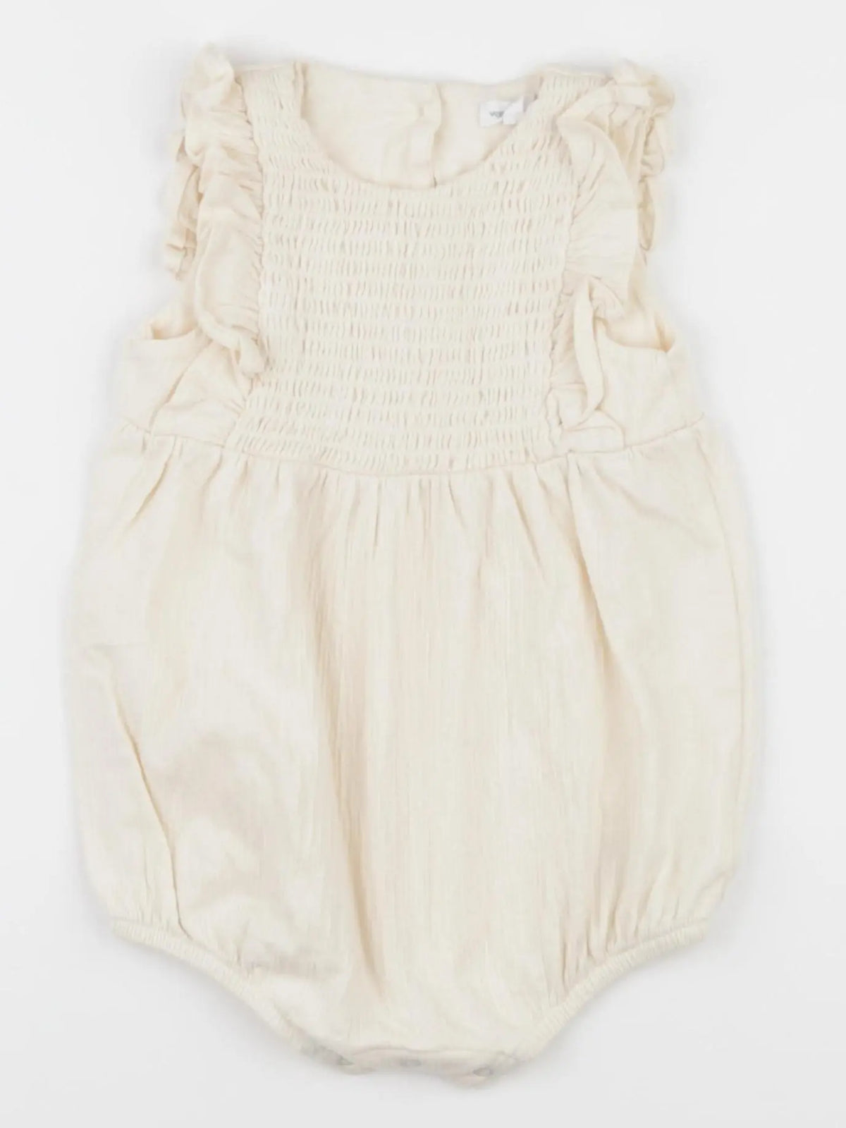 Vertbaudet - combinaison beige - 12 mois