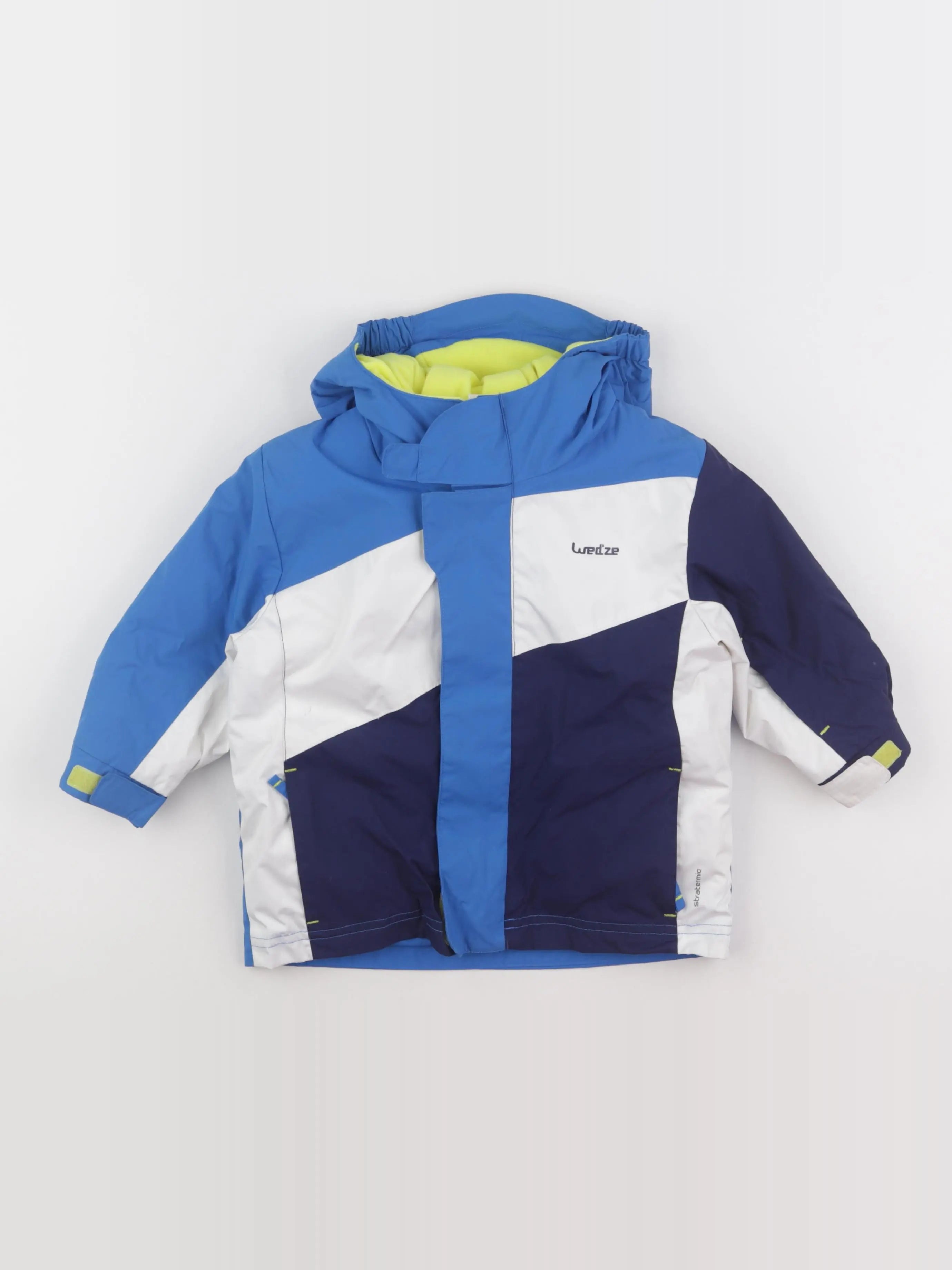 Decathlon ski - manteau de ski bleu, blanc - 12 mois