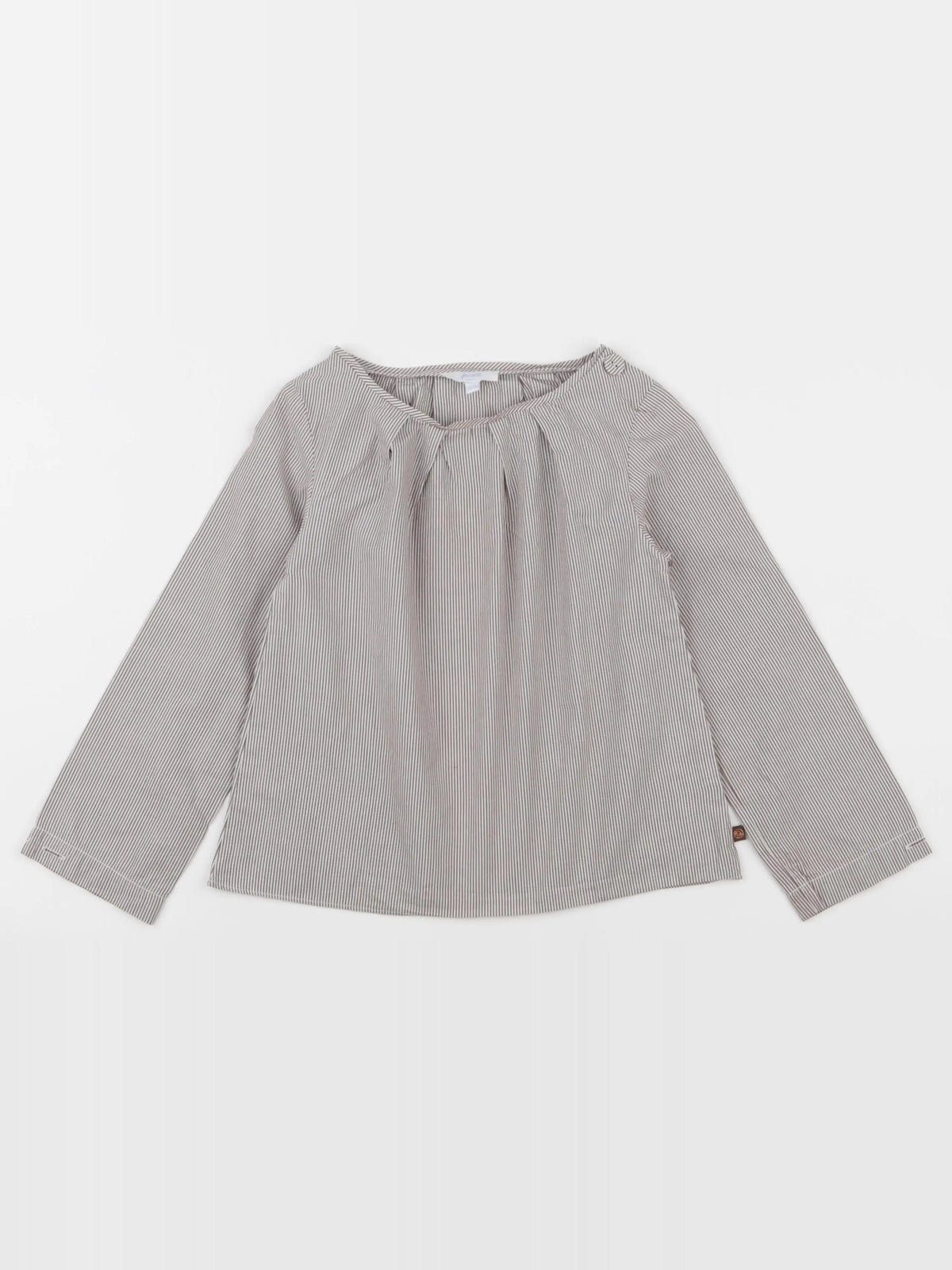 Jacadi - blouse gris - 6 ans