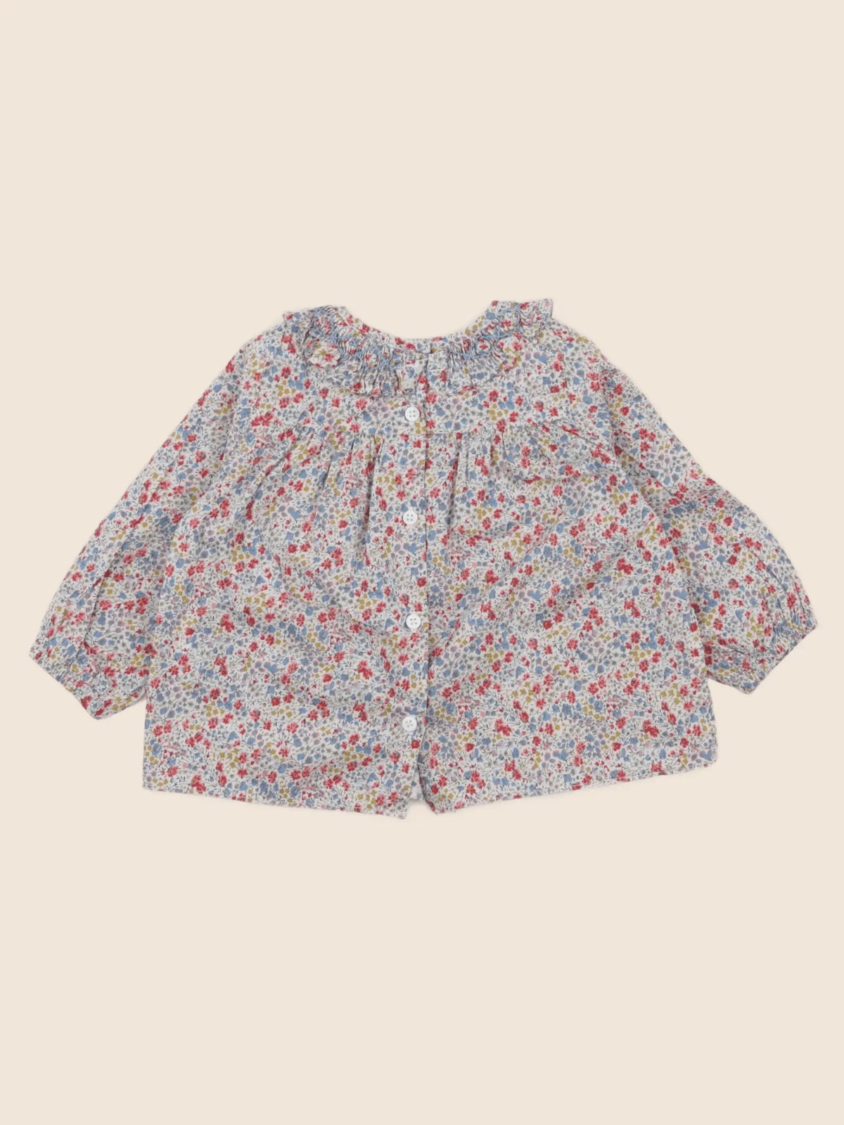 Cyrillus - blouse multicolore - 12 mois