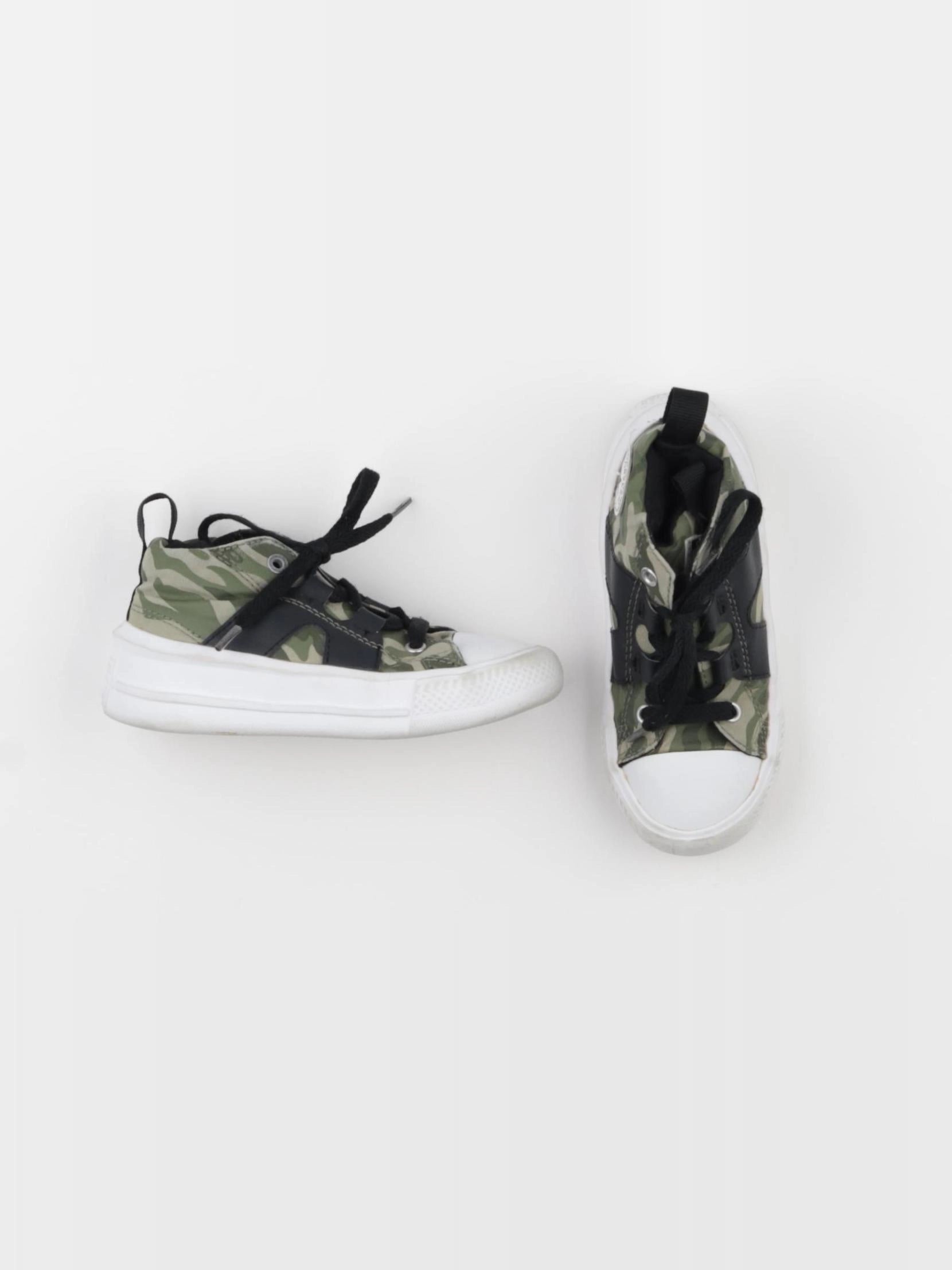 Converse - tennis élastiqué vert - pointure 26