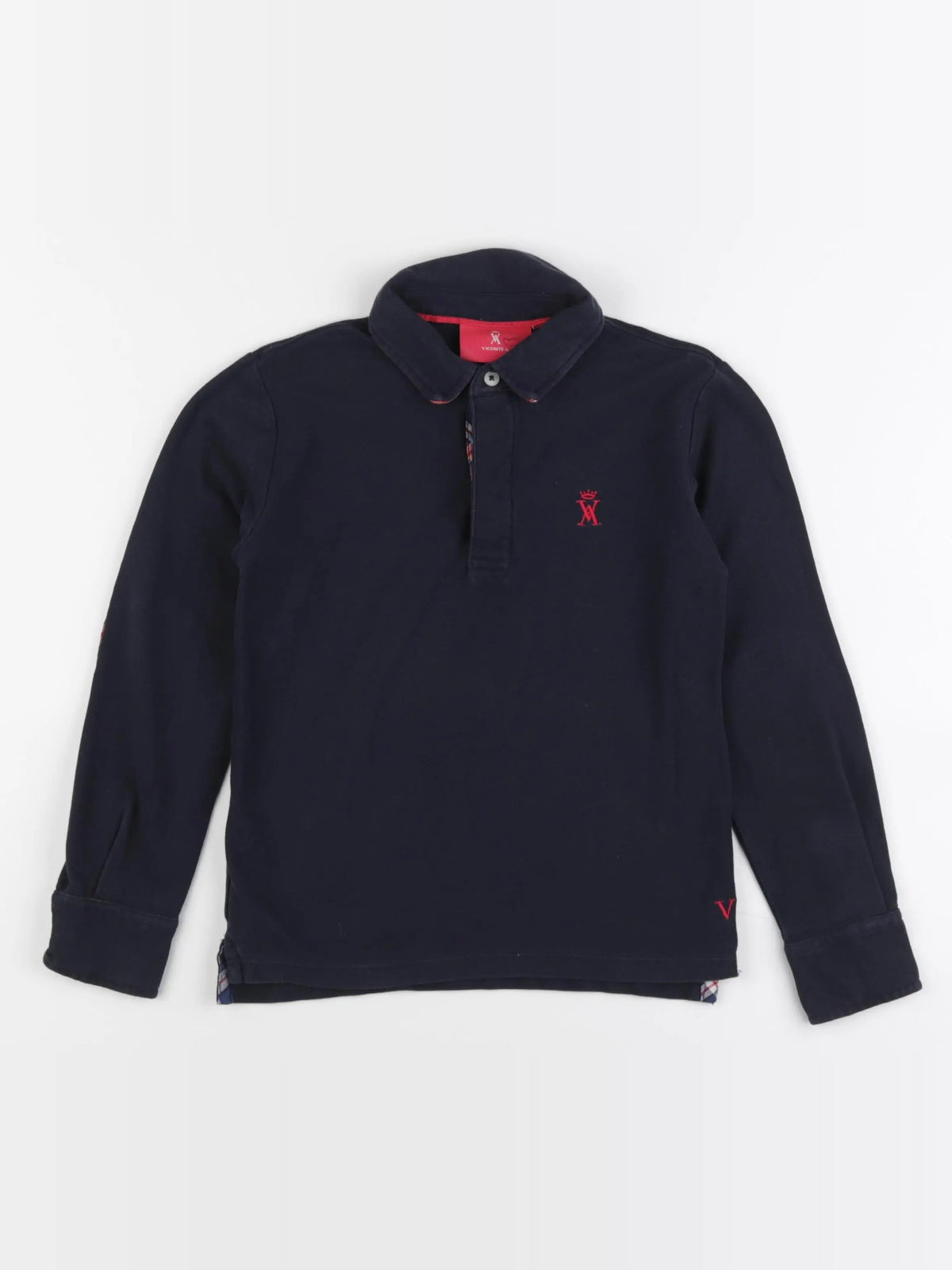 Vicomte A.  - polo bleu - 8 ans