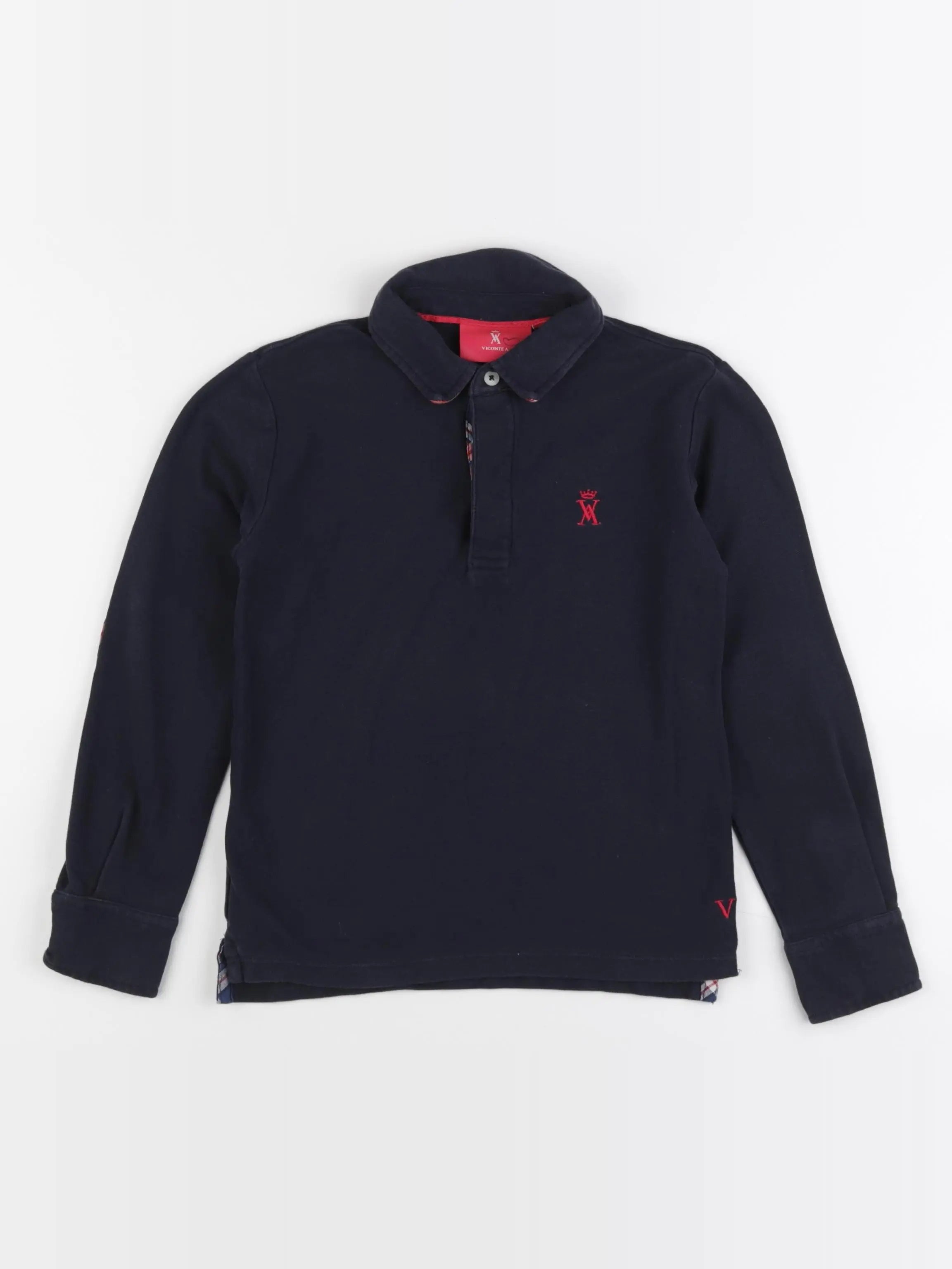 Vicomte A.  - polo bleu - 8 ans