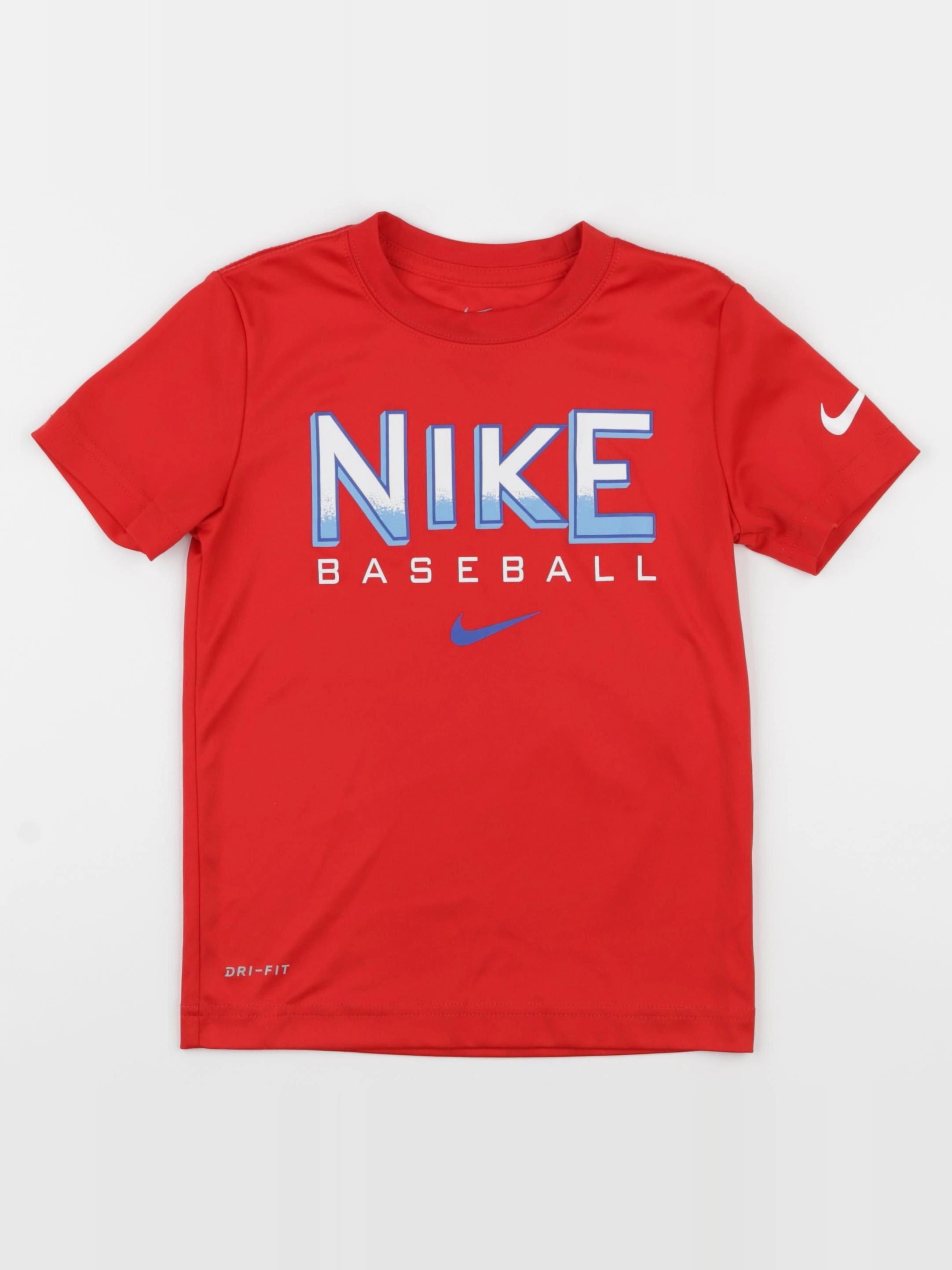 Nike - tee-shirt rouge - 4/5 ans
