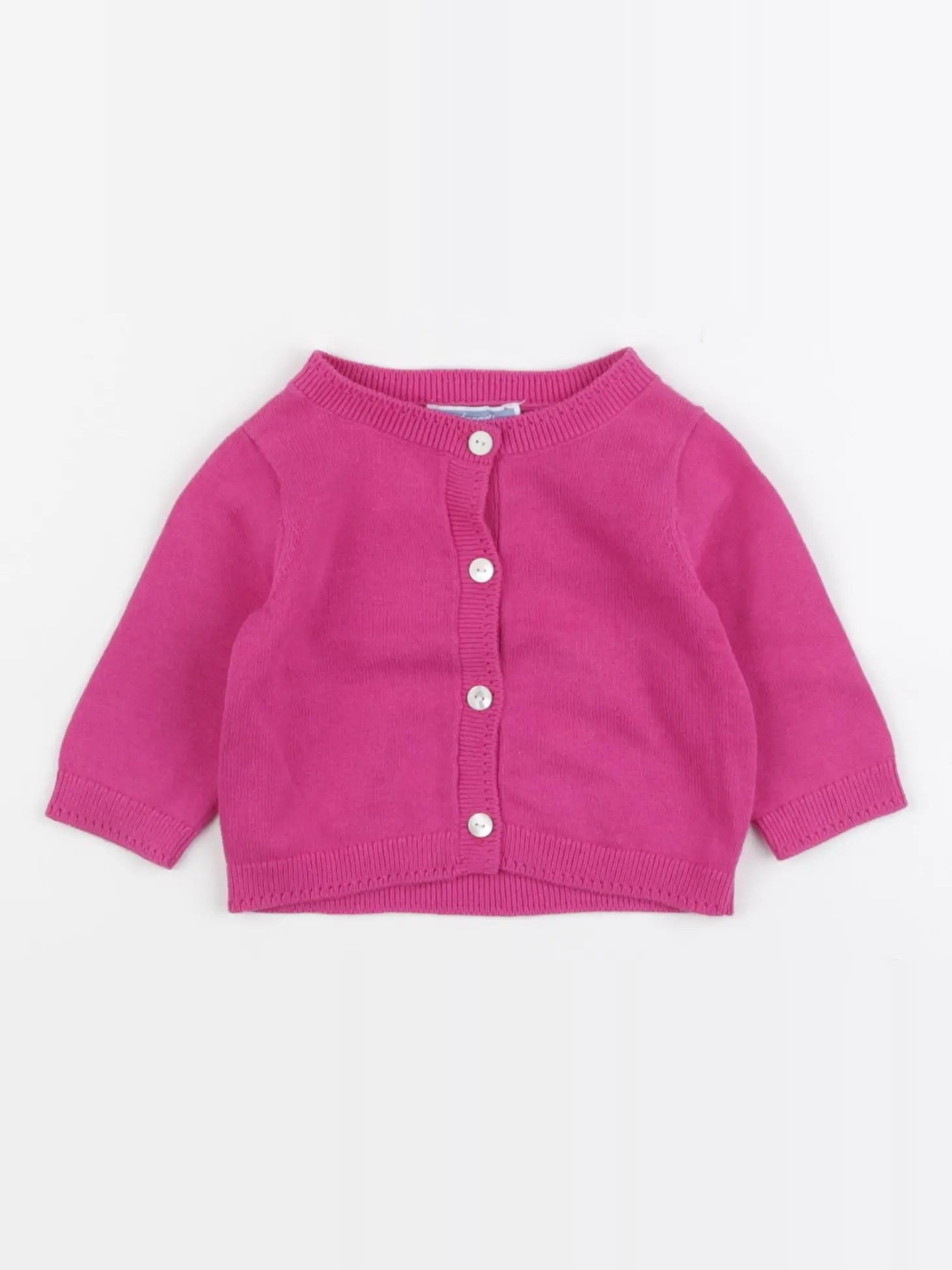 Jacadi - gilet rose - 3 mois