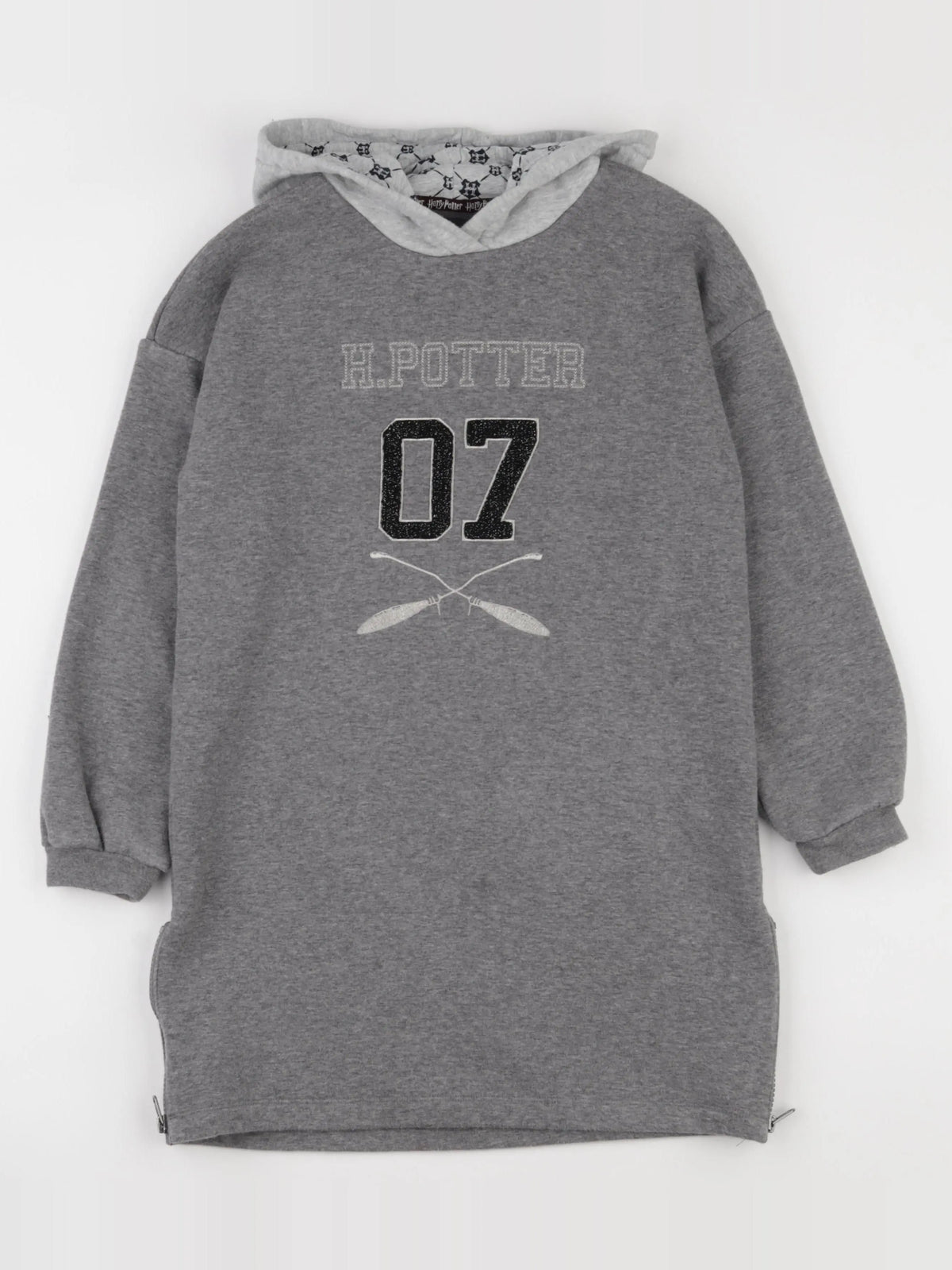 IKKS - robe gris - 10 ans