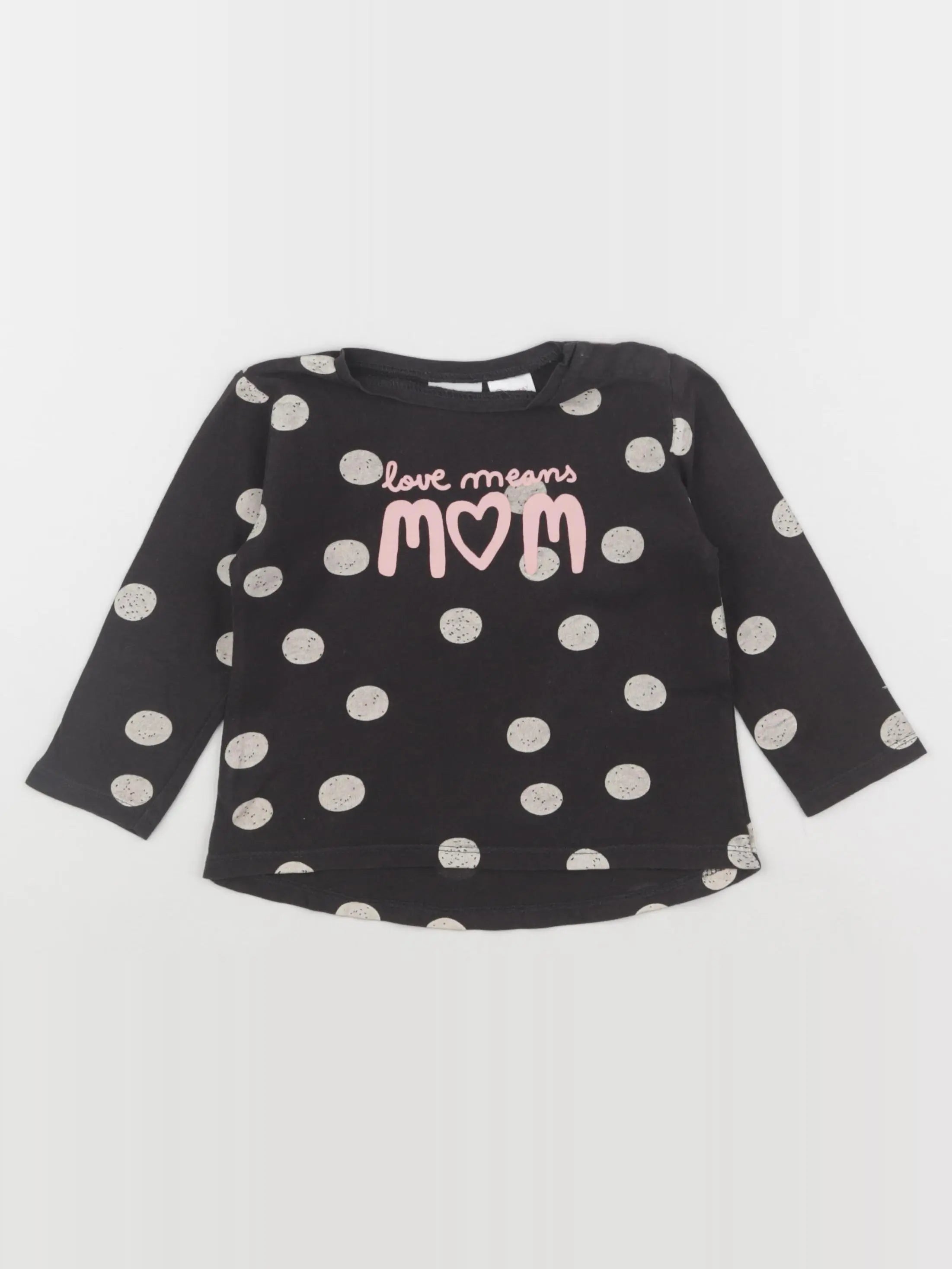 Zara - tee-shirt gris - 12/18 mois