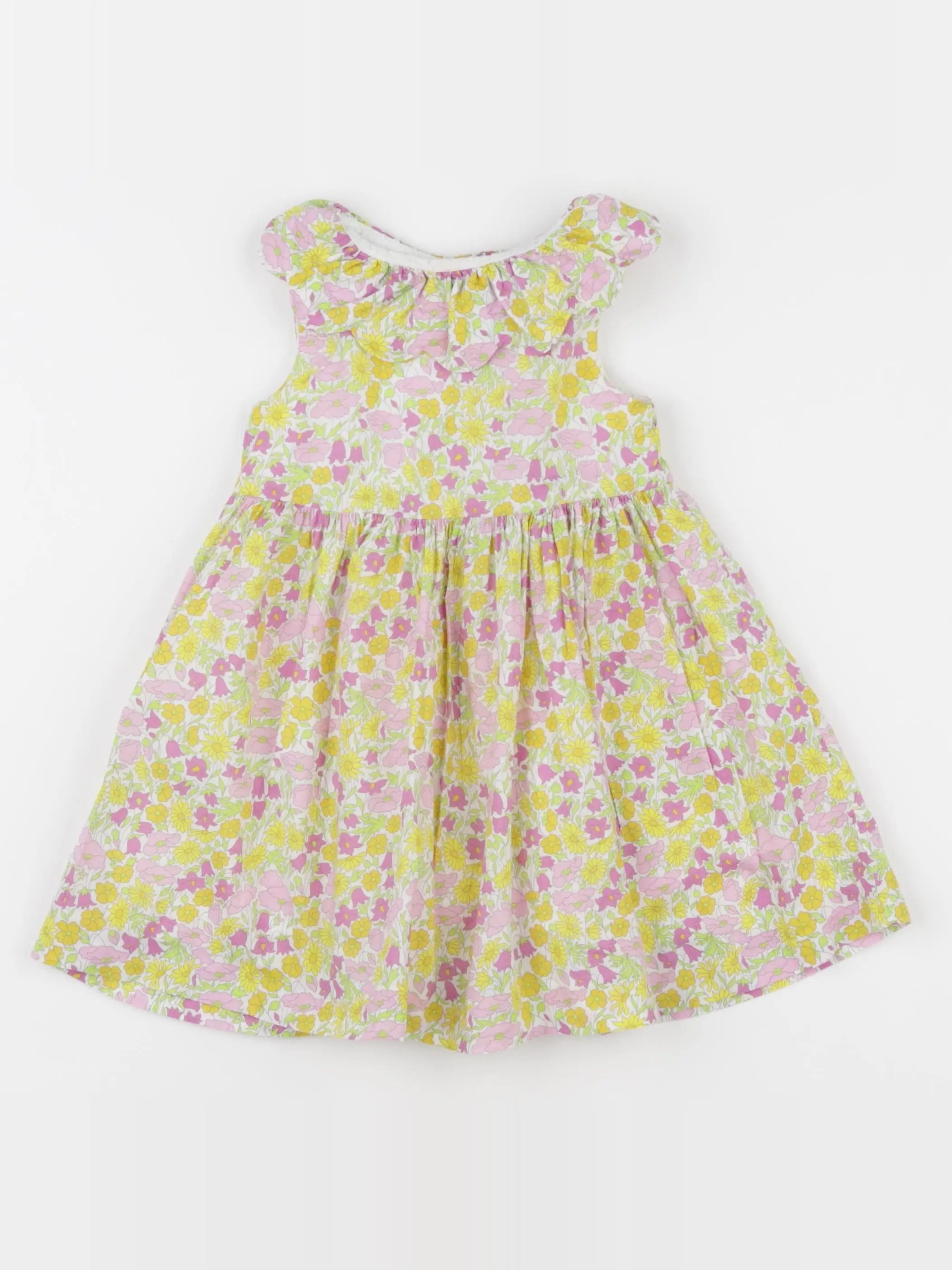Jacadi - robe liberty multicolore - 24 mois