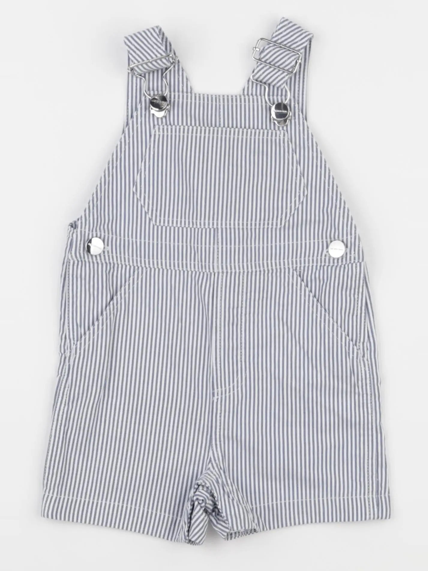 Jacadi - salopette bleu, blanc - 12 mois