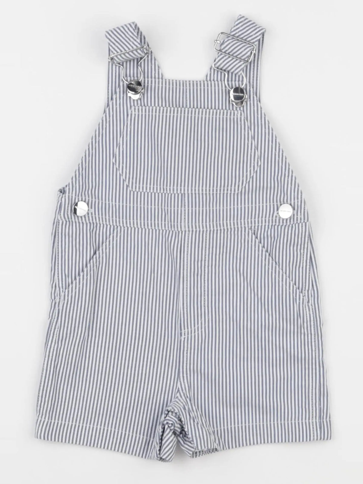 Jacadi - salopette bleu, blanc - 12 mois