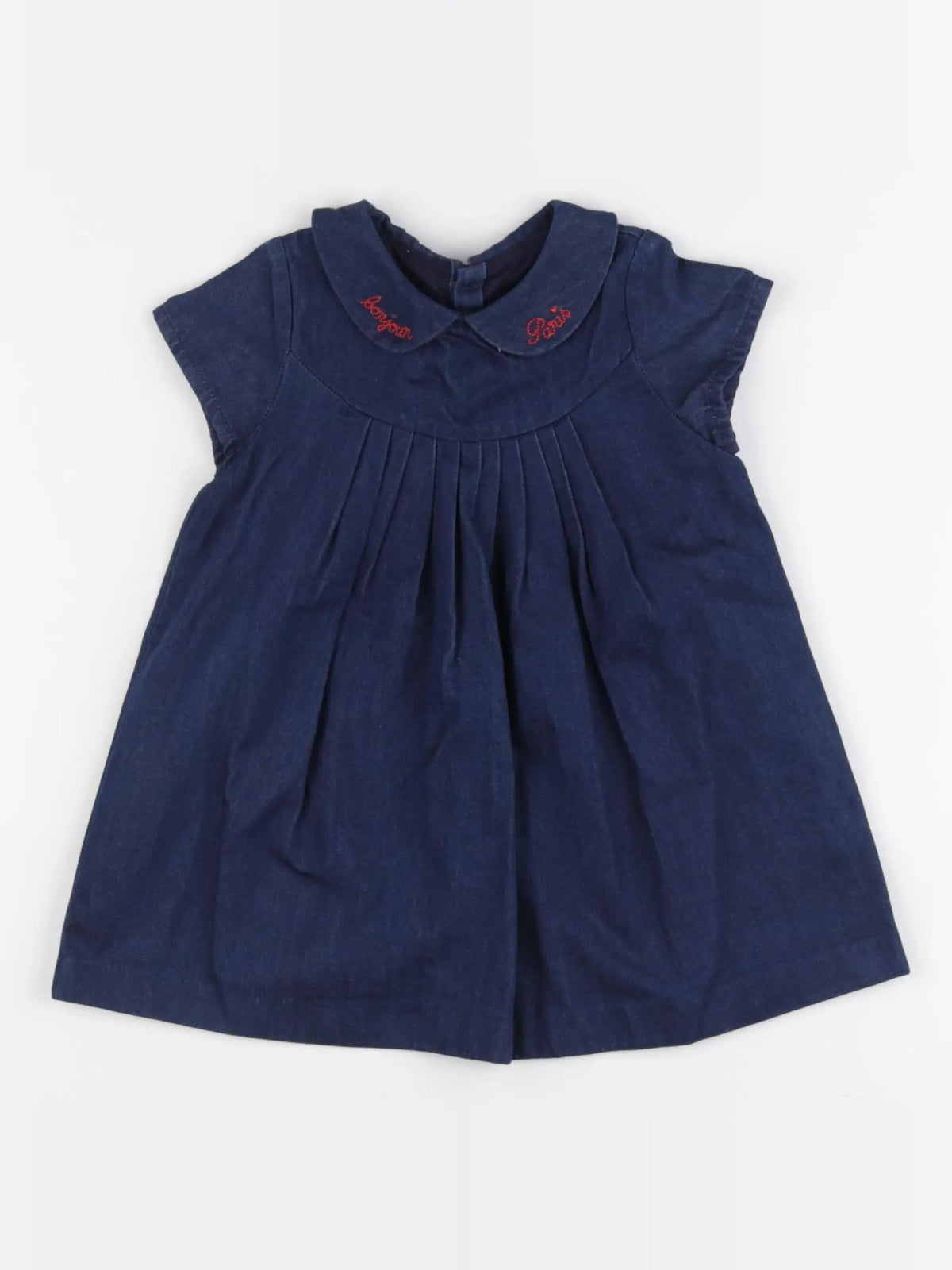 Jacadi - robe bleu - 12 mois