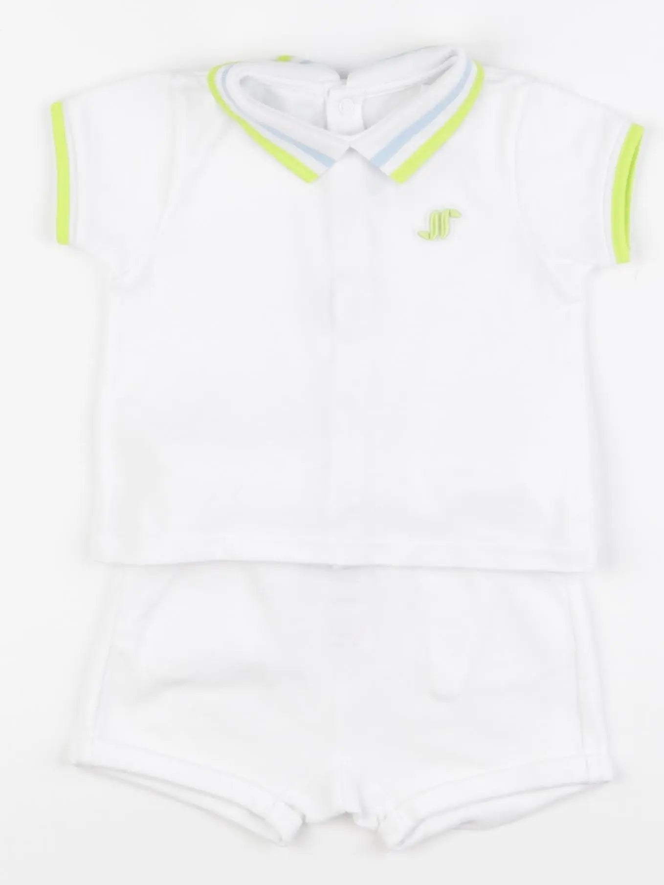 Jacadi - ensemble blanc - 12 mois