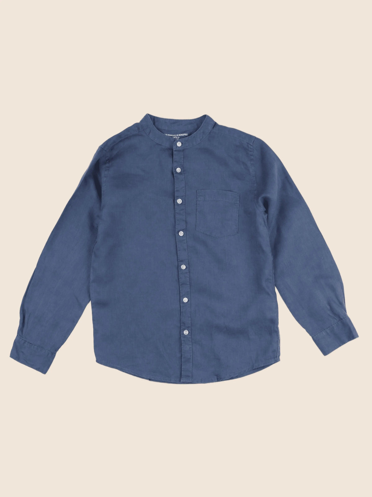 Monoprix - chemise bleu - 10 ans