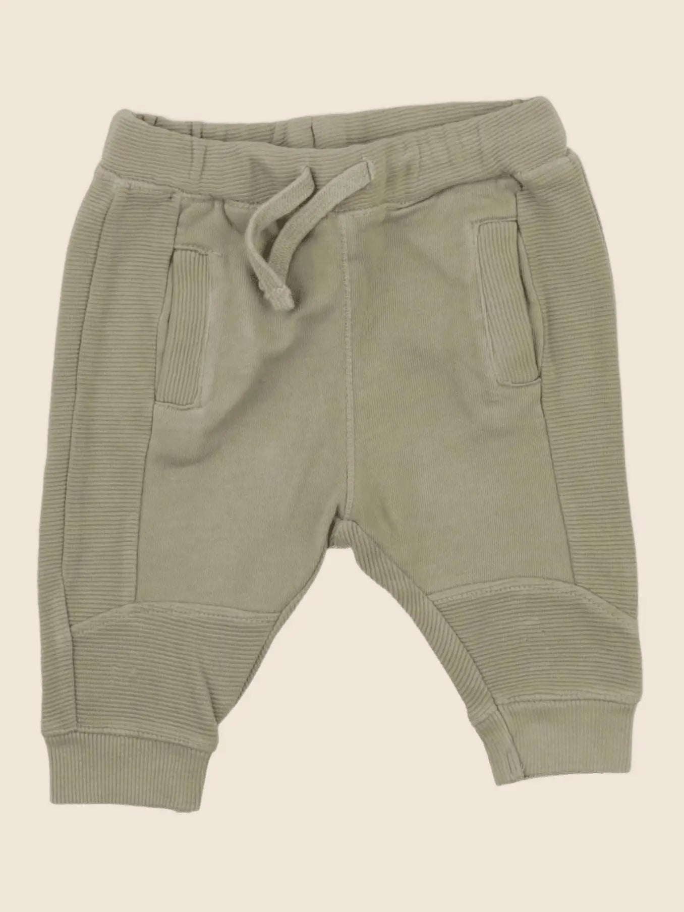Zara - jogging vert - 3/6 mois