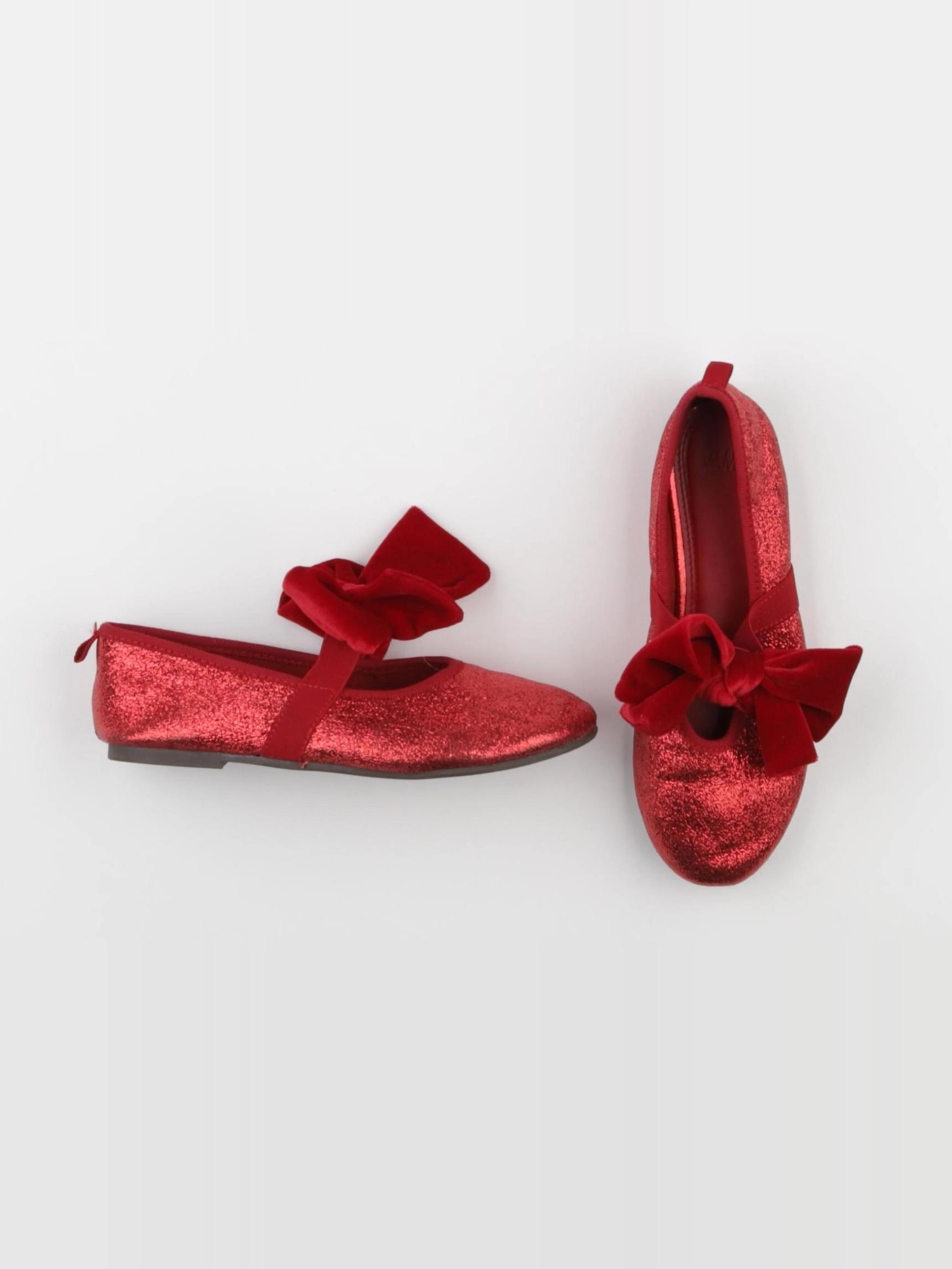 H&M - sandales rouge - pointure 33