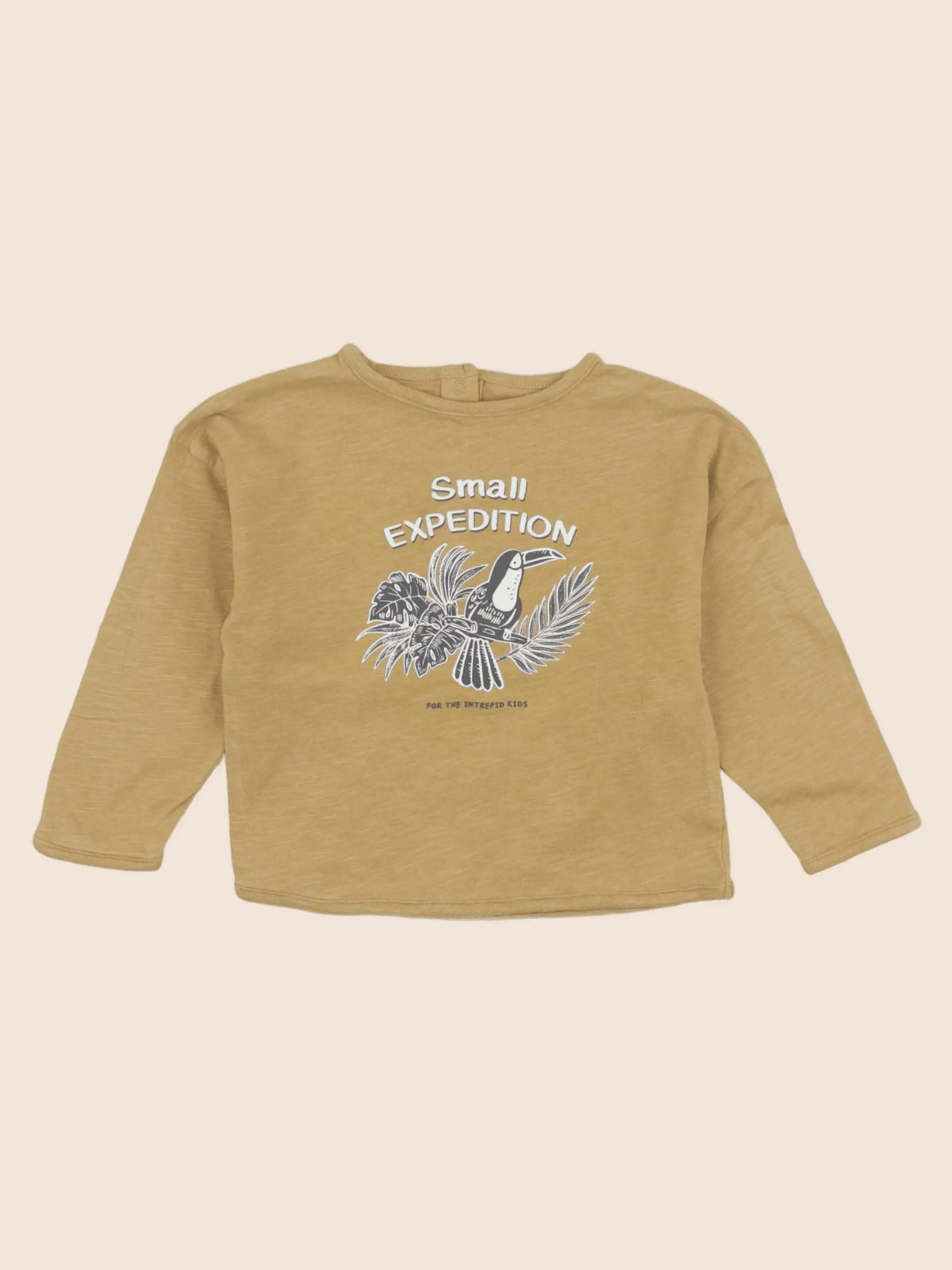 Vertbaudet - tee-shirt jaune - 18 mois