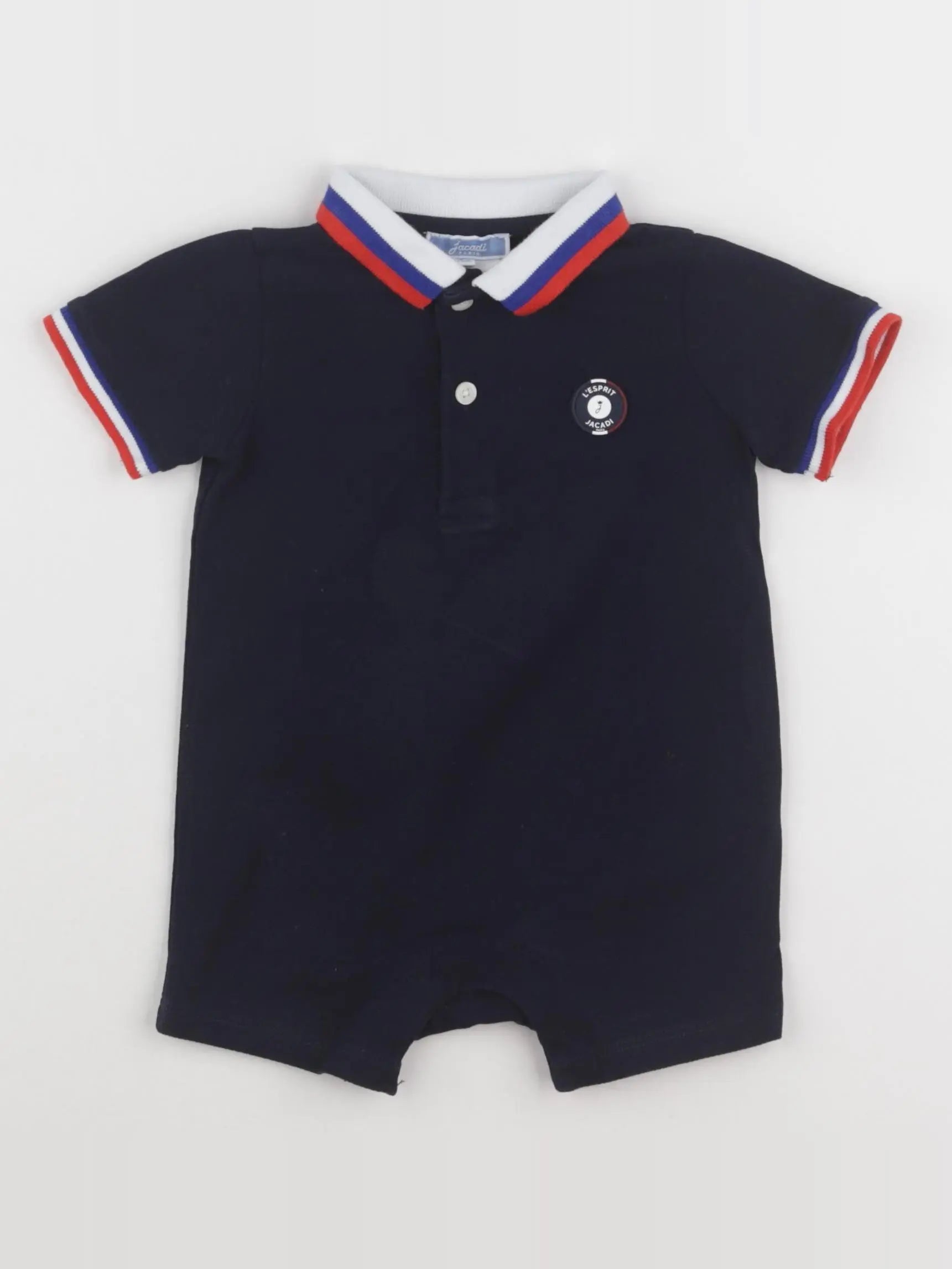 Jacadi - combinaison bleu - 12 mois