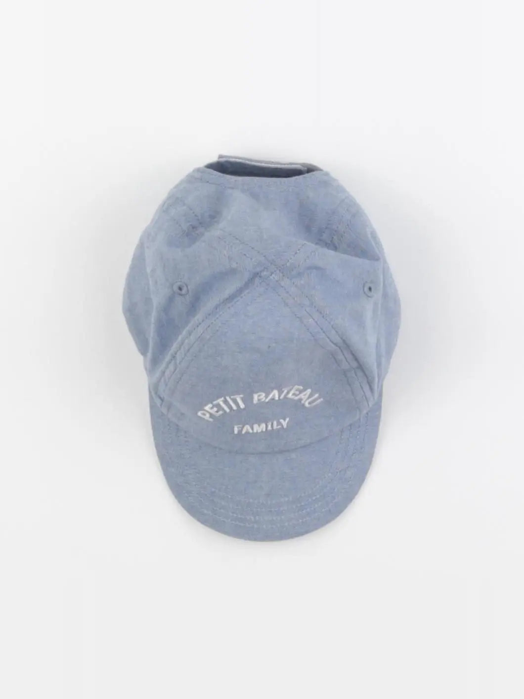 Petit Bateau - casquette bleu - 3/6 mois