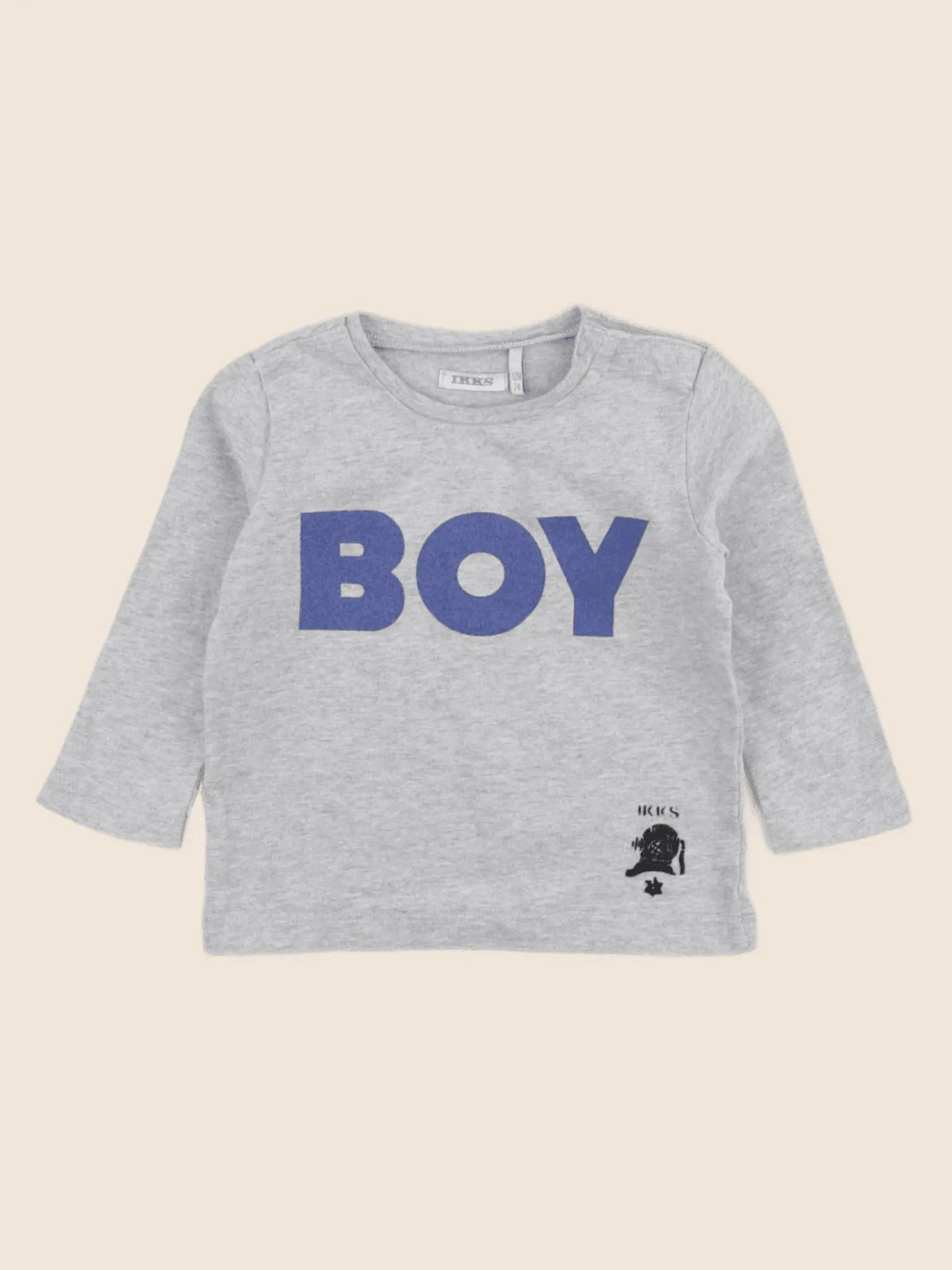 IKKS - tee-shirt gris - 12 mois