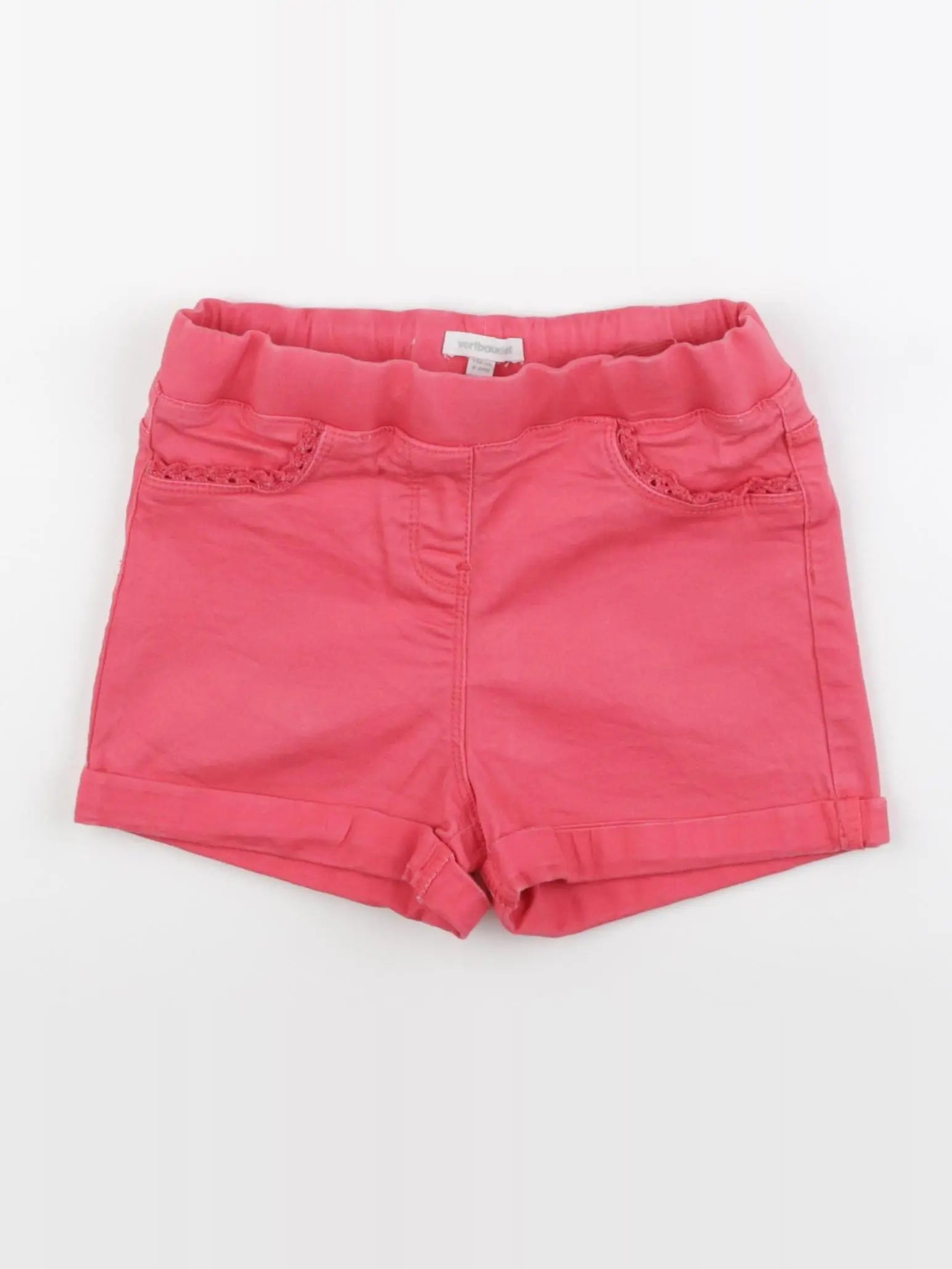 Vertbaudet - short rose - 9 ans