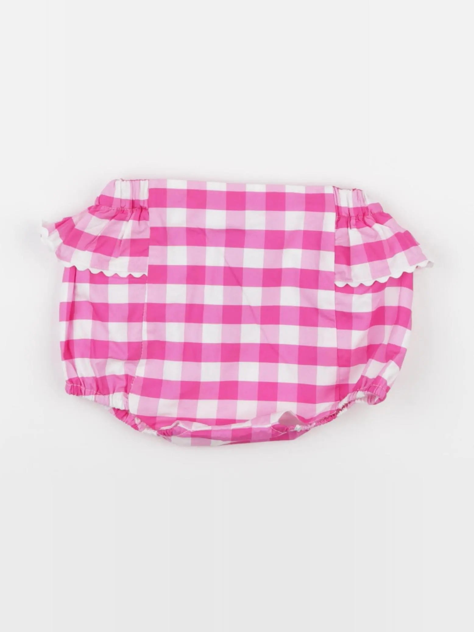 Jacadi - bloomer blanc, rose - 12 mois